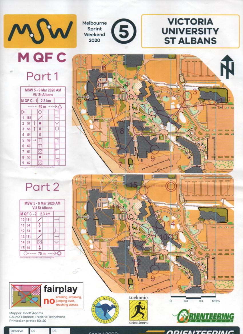 2020 Melbourne Sprint Weekend Knockout Sprint Quarter Final Map 2 (09-03-2020)