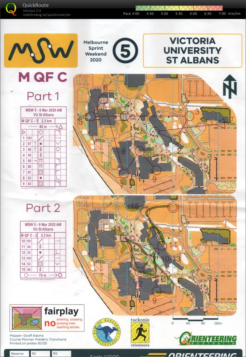 2020 Melbourne Sprint Weekend Knockout Sprint Quarter Final Map 2 (09-03-2020)