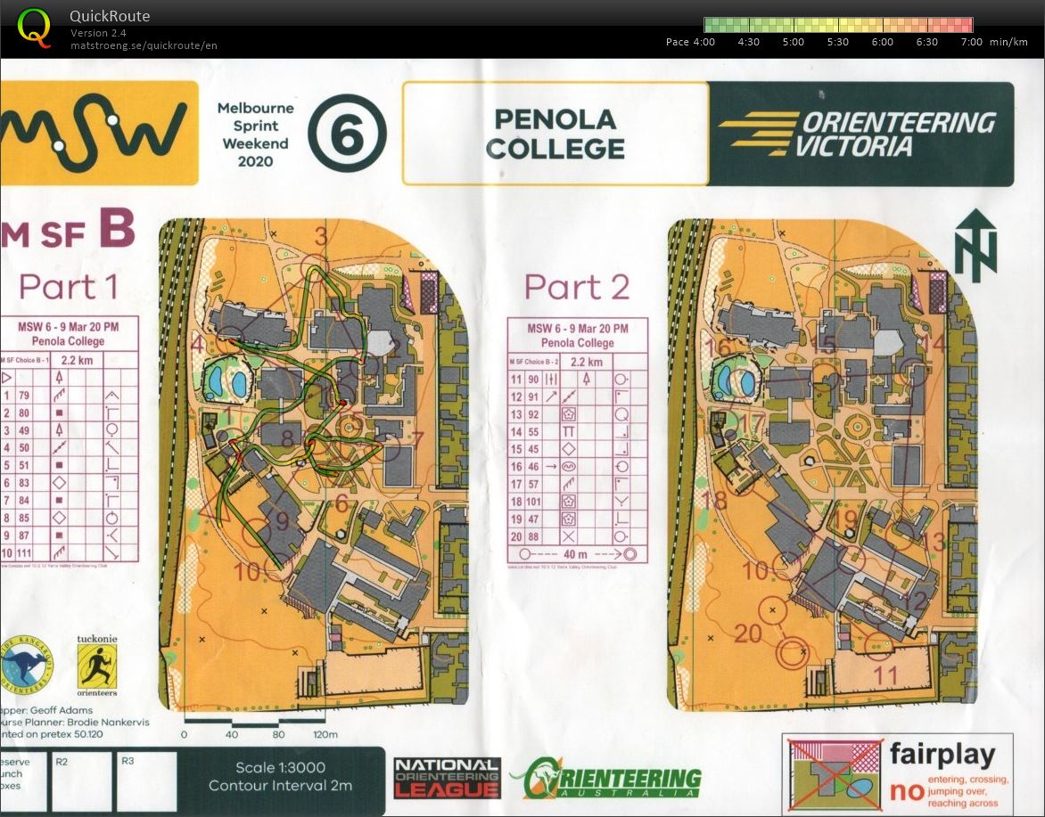 2020 Melbourne Sprint Weekend Knockout Sprint Semi Final Map 1 (2020-03-09)