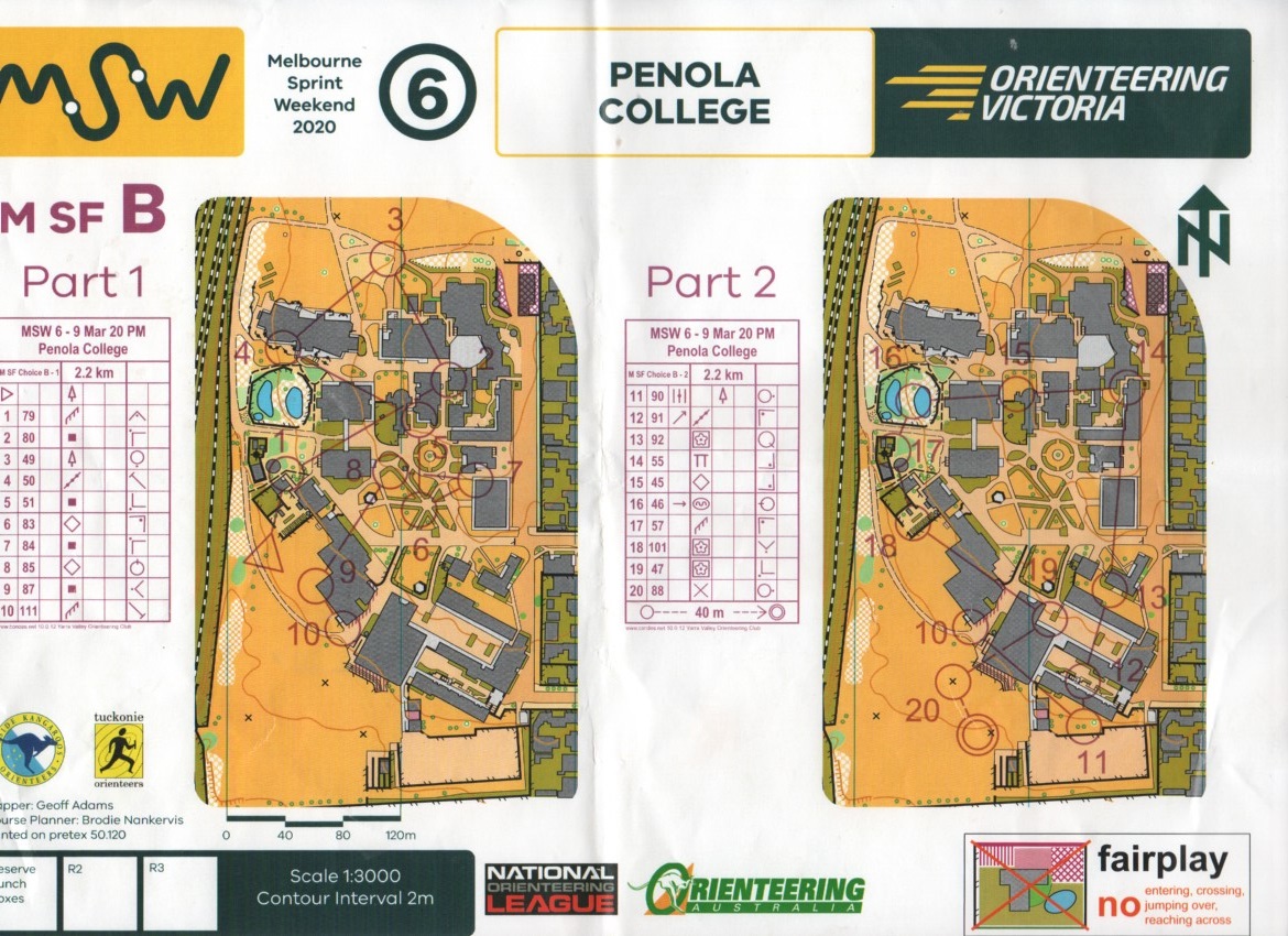 2020 Melbourne Sprint Weekend Knockout Sprint Semi Final Map 2 (09.03.2020)