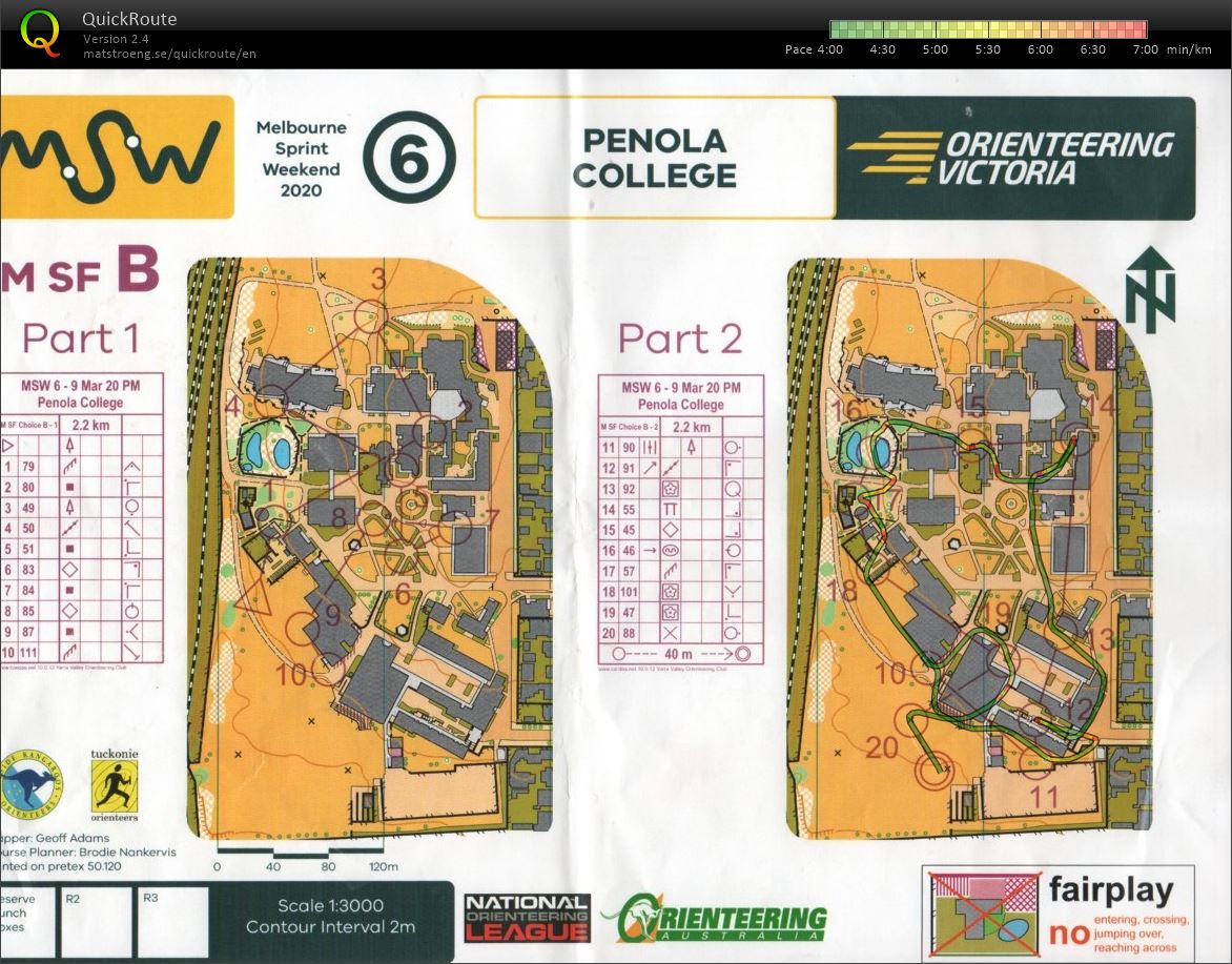 2020 Melbourne Sprint Weekend Knockout Sprint Semi Final Map 2 (09.03.2020)