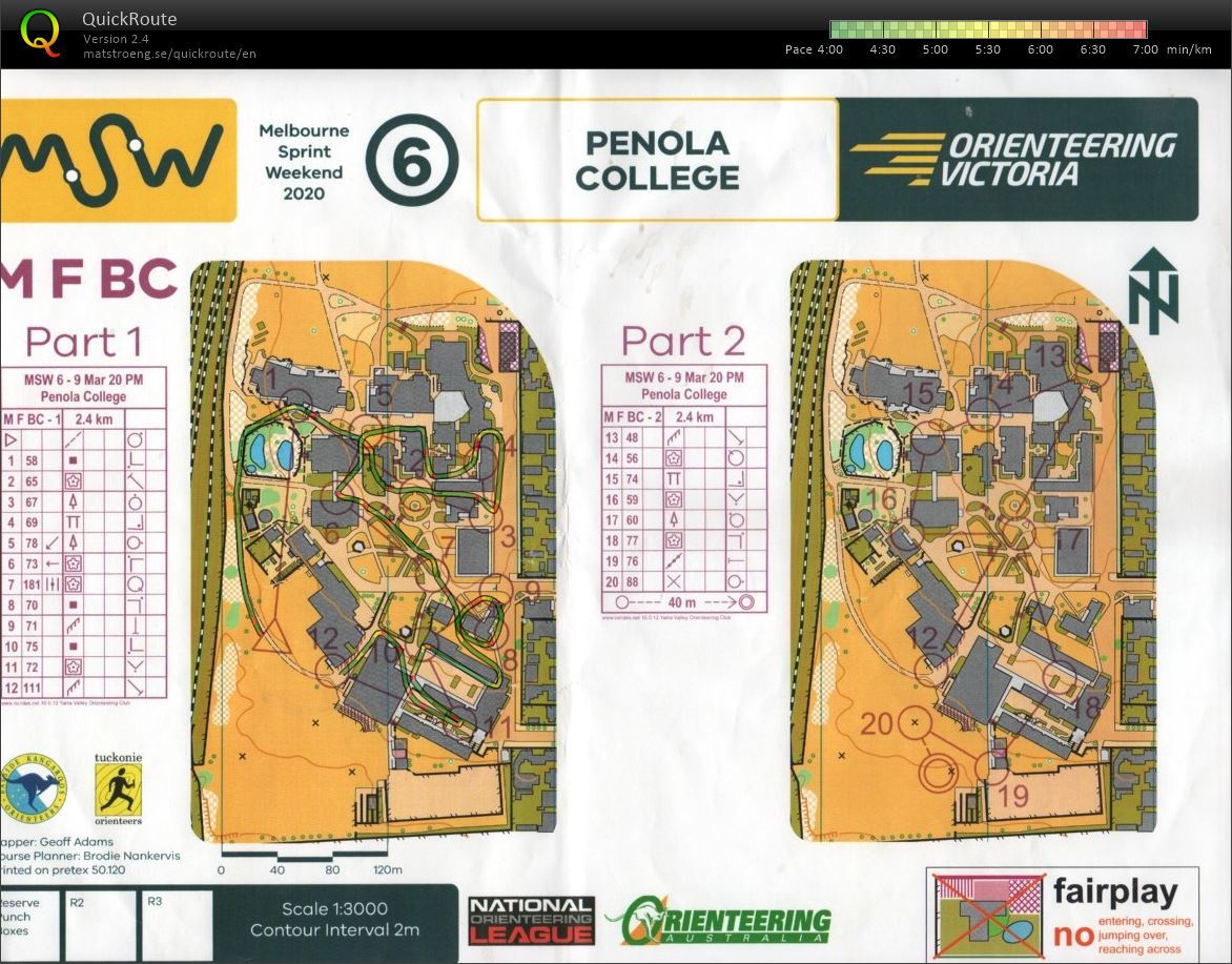 2020 Melbourne Sprint Weekend Knockout Sprint B Final Map 1 (09-03-2020)
