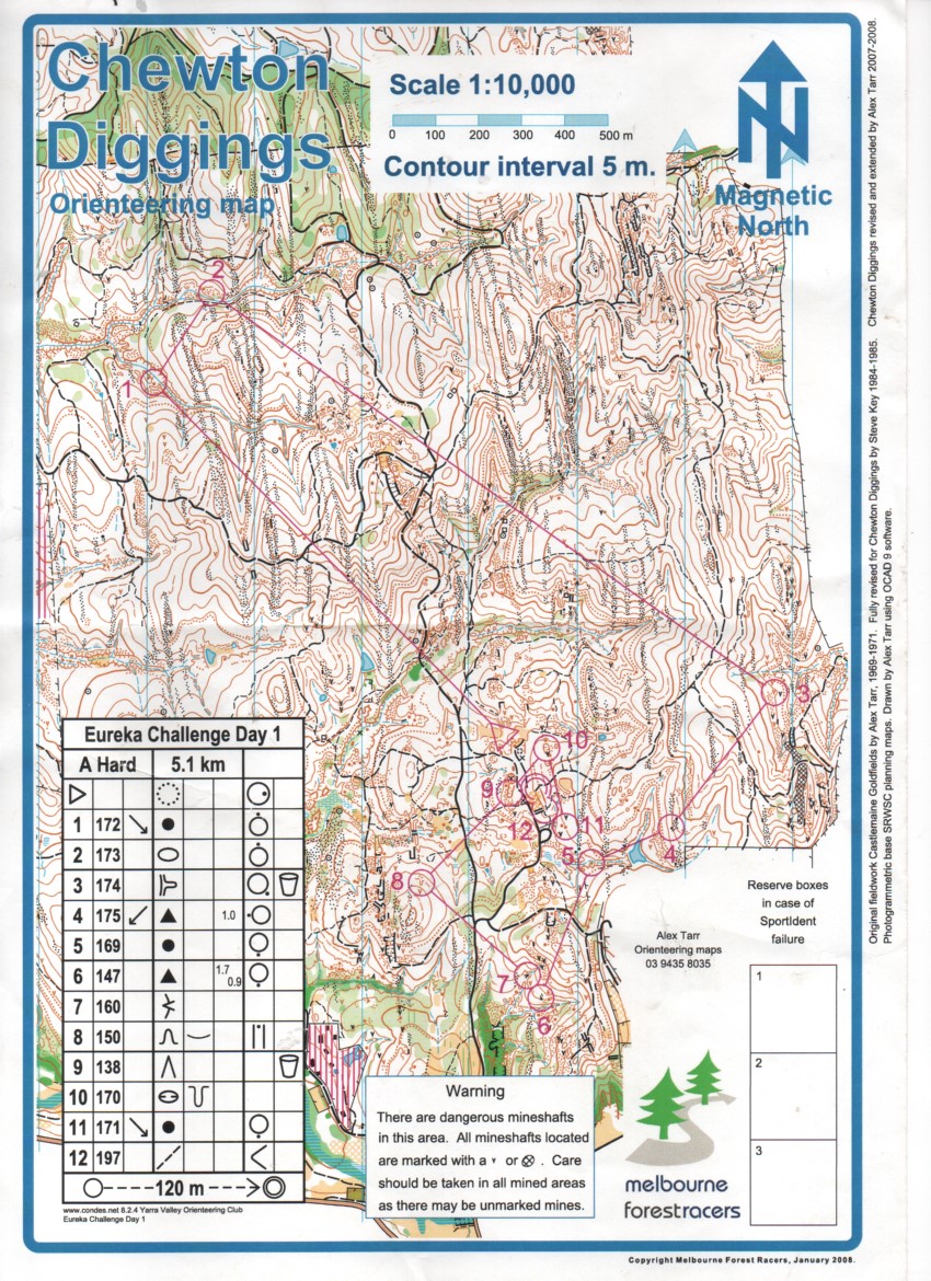 2010 Eureka Challenge re-run map 3 (16/05/2020)
