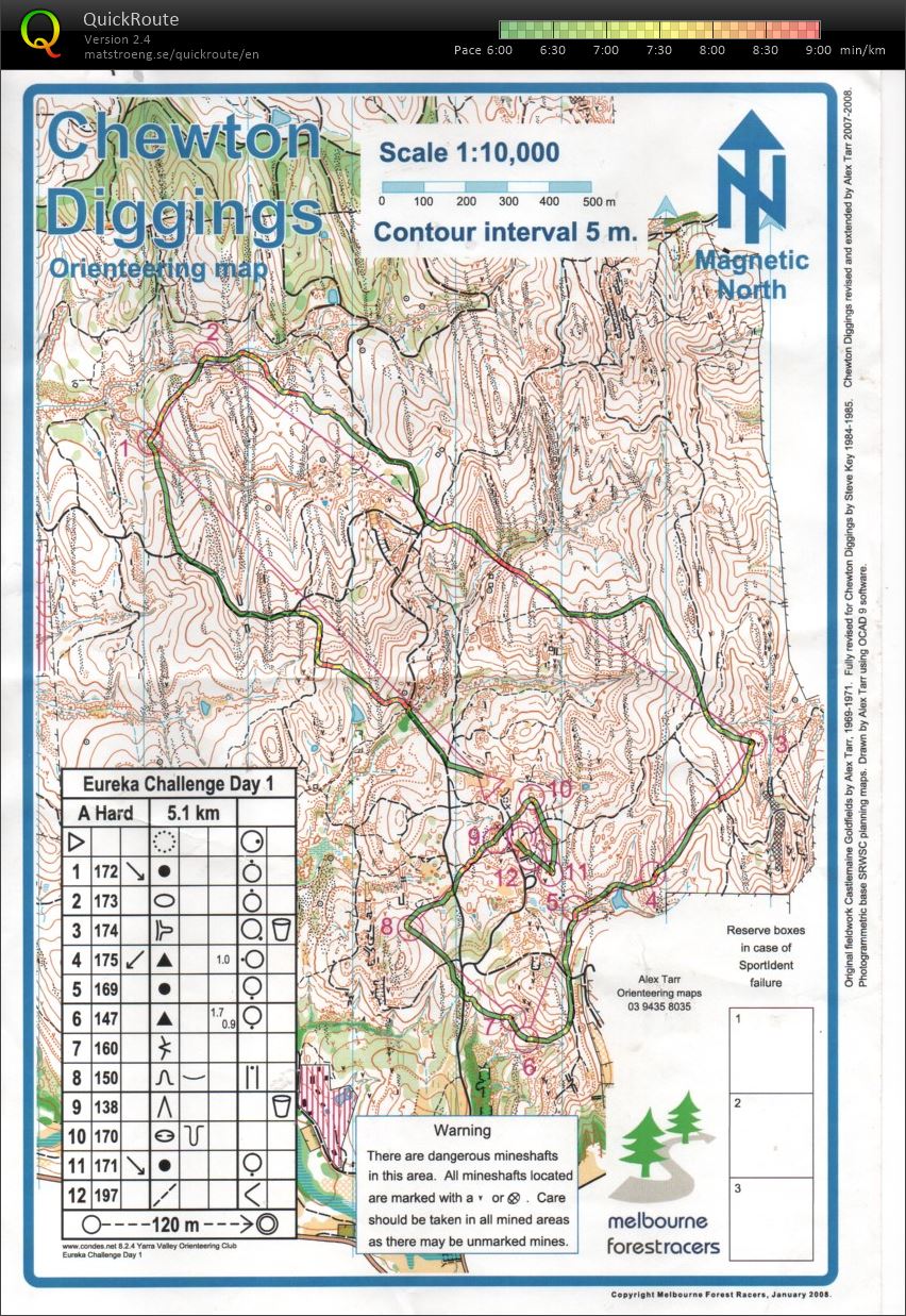2010 Eureka Challenge re-run map 3 (16/05/2020)