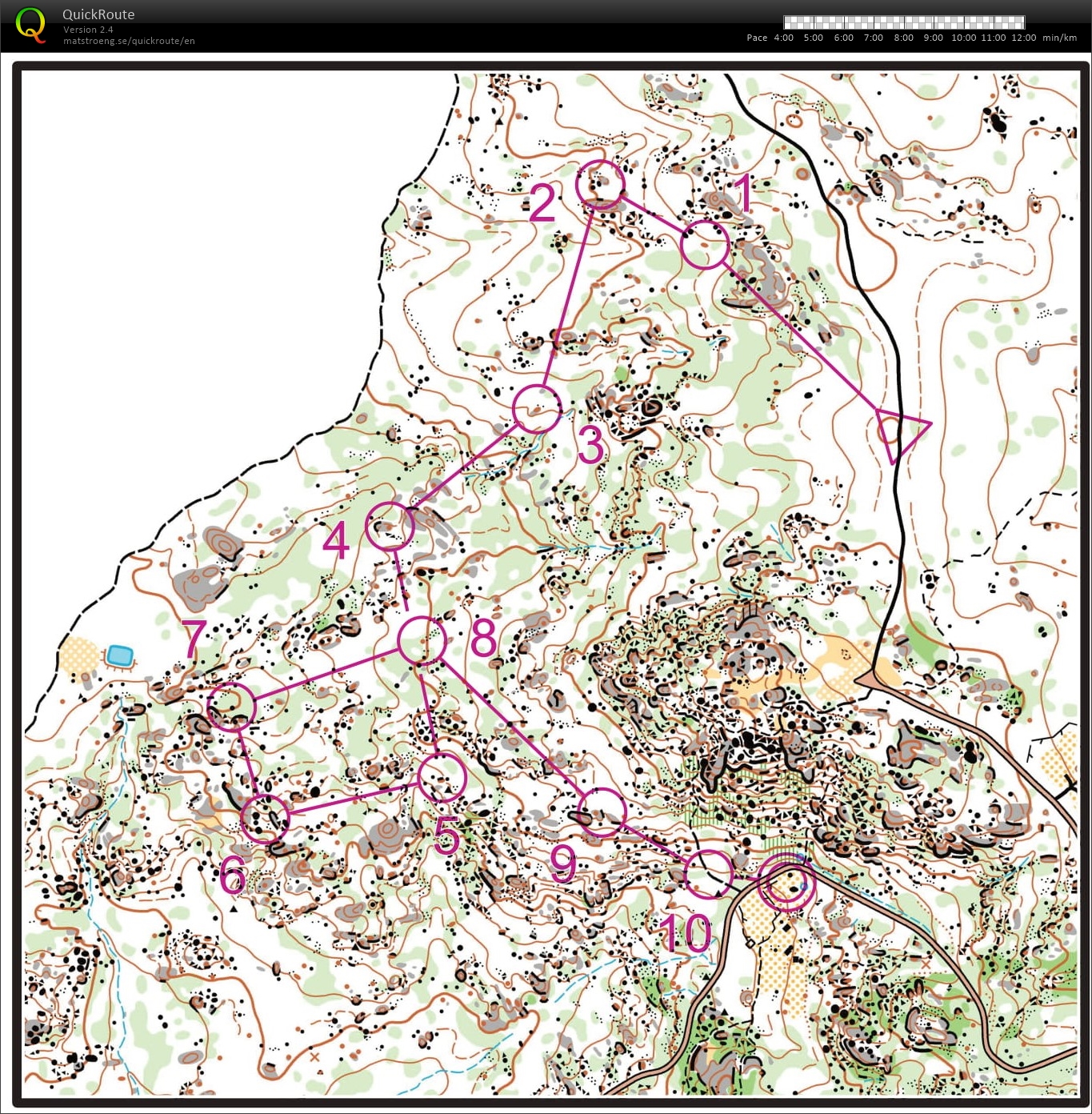Night downhill (27.06.2020)