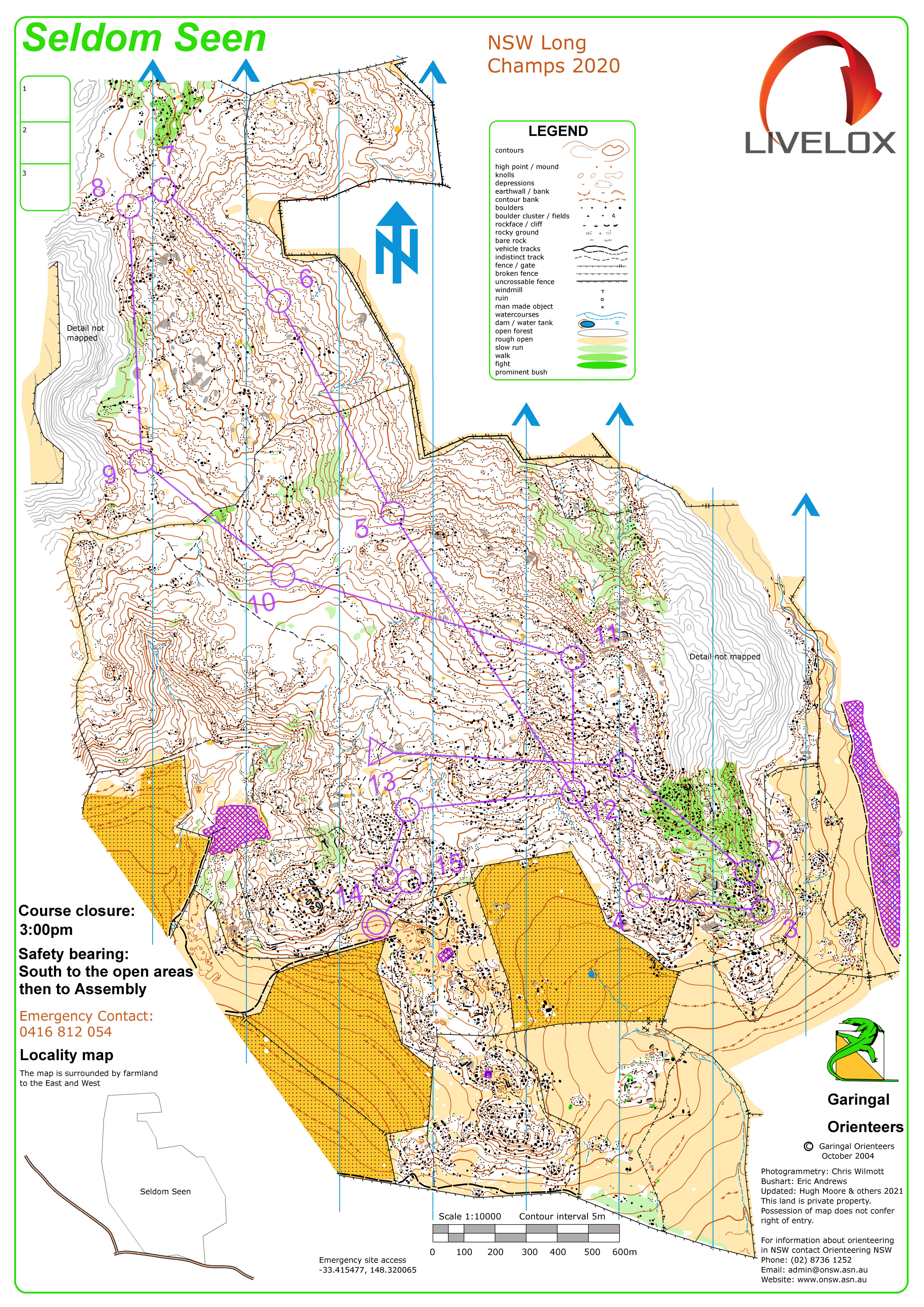 2020 NSW Championships Long Distance (11-04-2021)