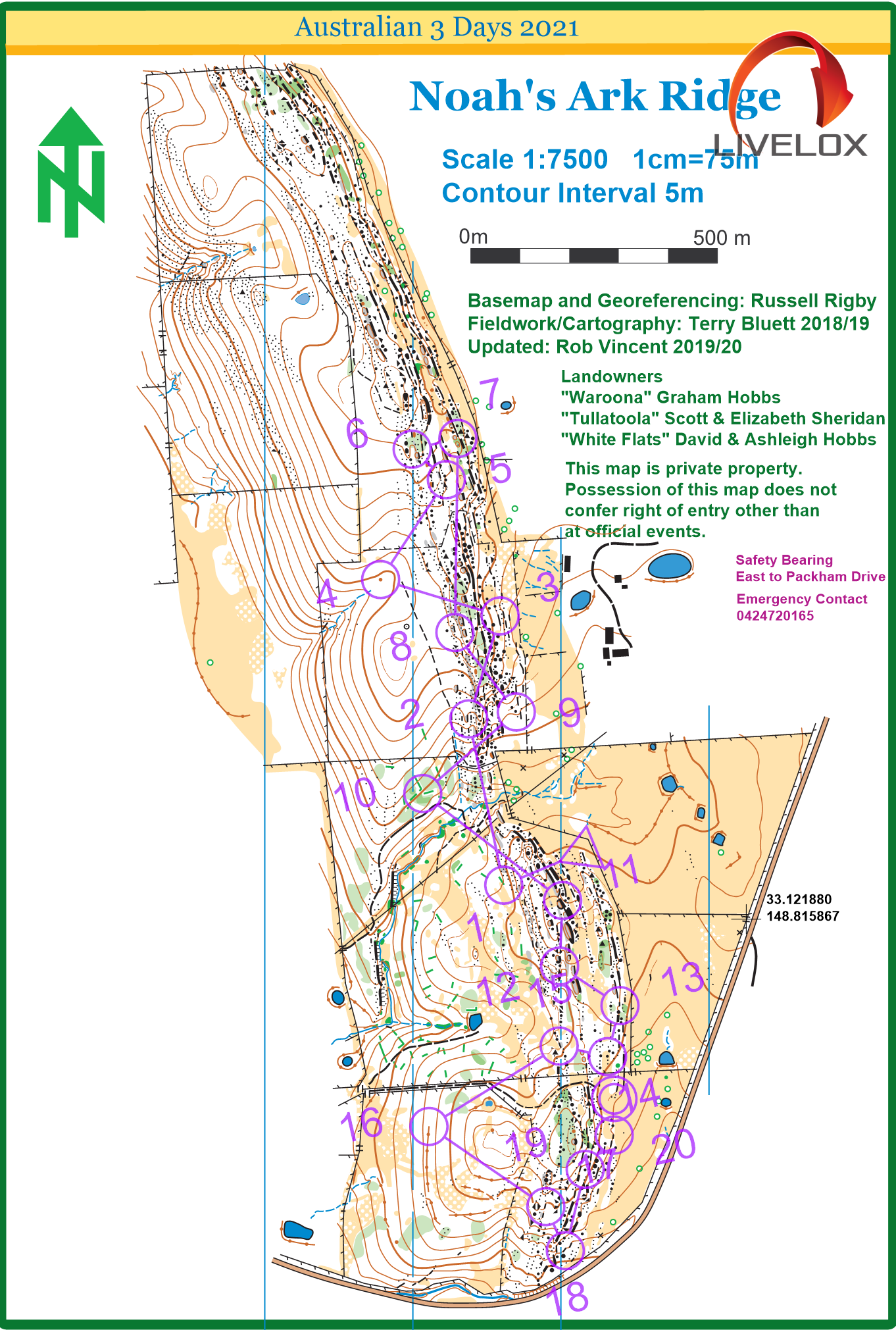 2021 Australian 3-Day Championships Day 1 (2021-04-03)