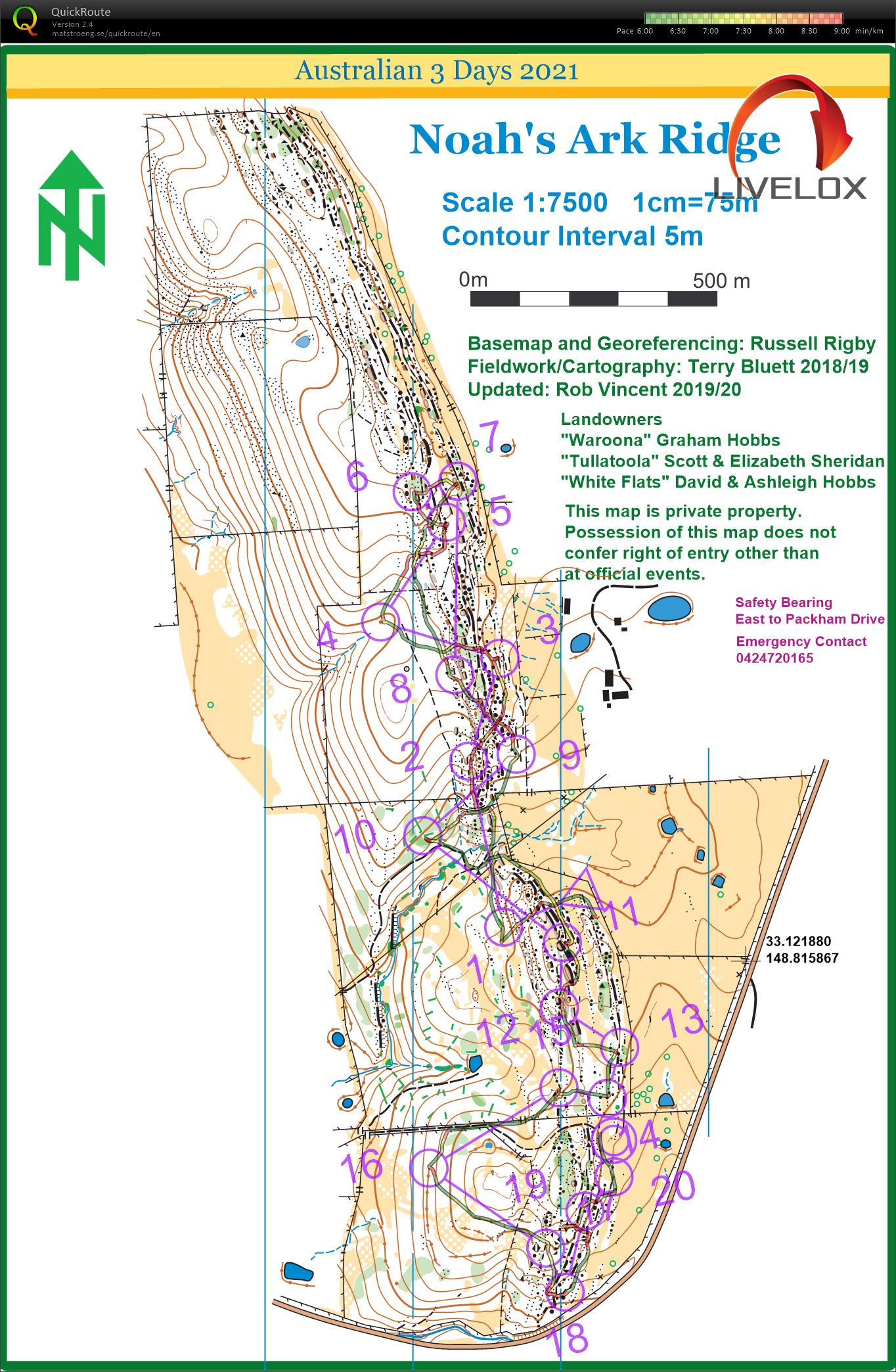 2021 Australian 3-Day Championships Day 1 (2021-04-03)
