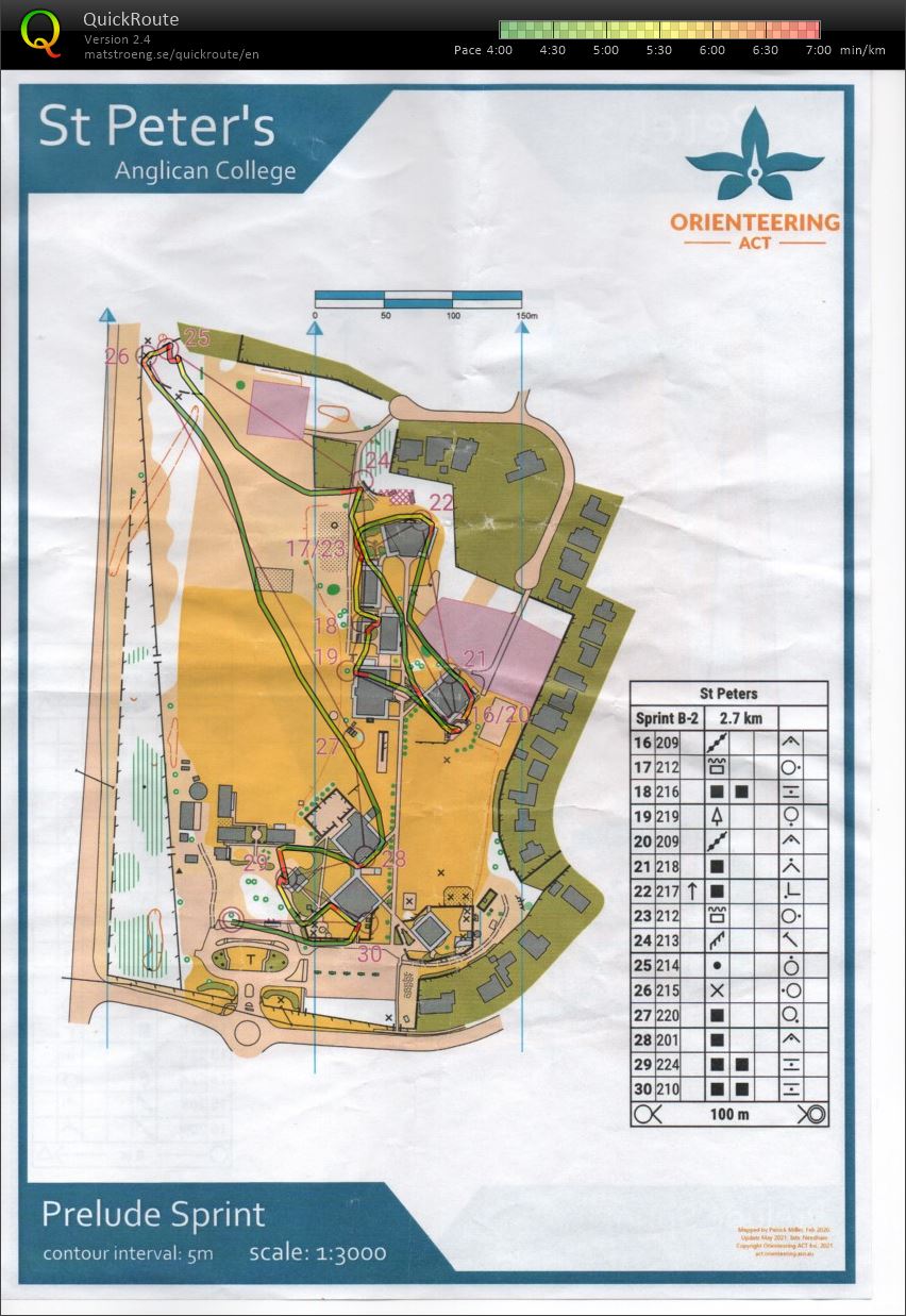Broulee Sprint Map 2 of 2 (15-05-2021)