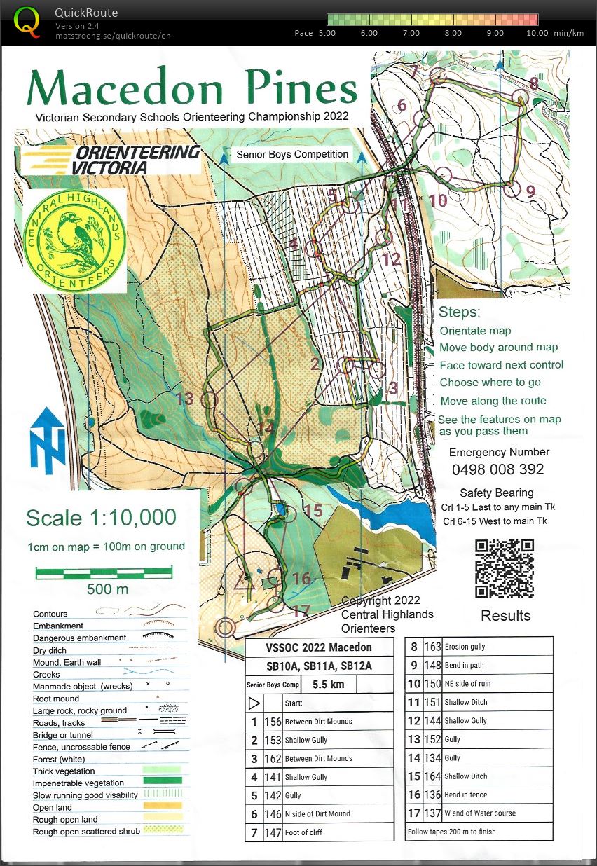 2022 Victorian Schools Orienteering Championships (13/05/2022)