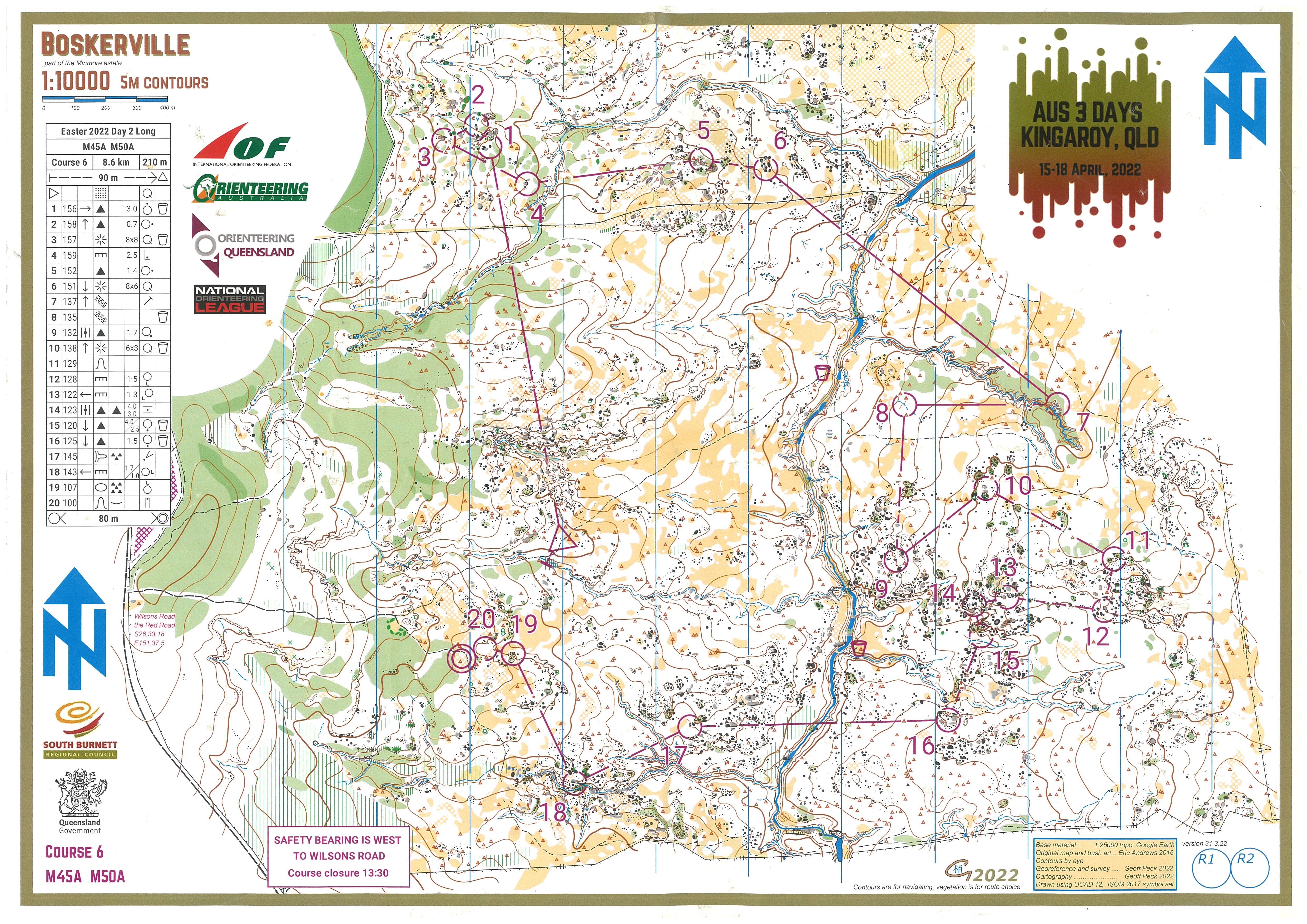 2022 Australian 3 Day Championships Day 2 (2022-04-17)