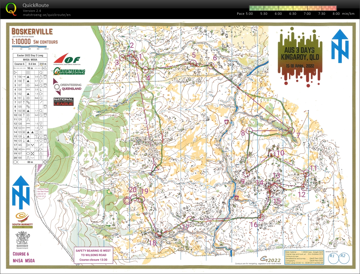 2022 Australian 3 Day Championships Day 2 (2022-04-17)