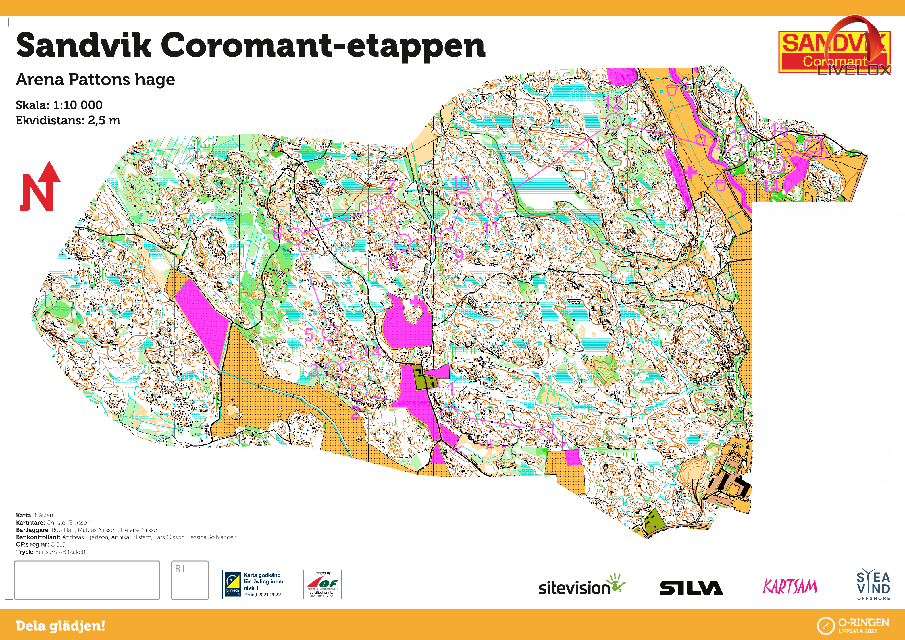 2022 O-Ringen Day 1 (2022-07-25)