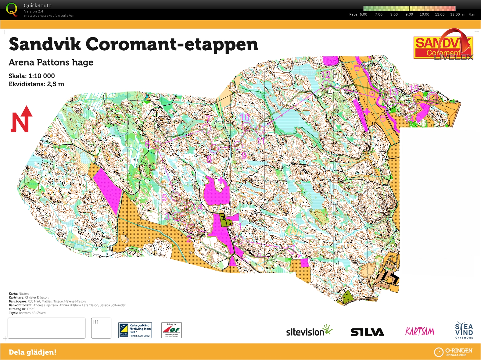 2022 O-Ringen Day 1 (2022-07-25)