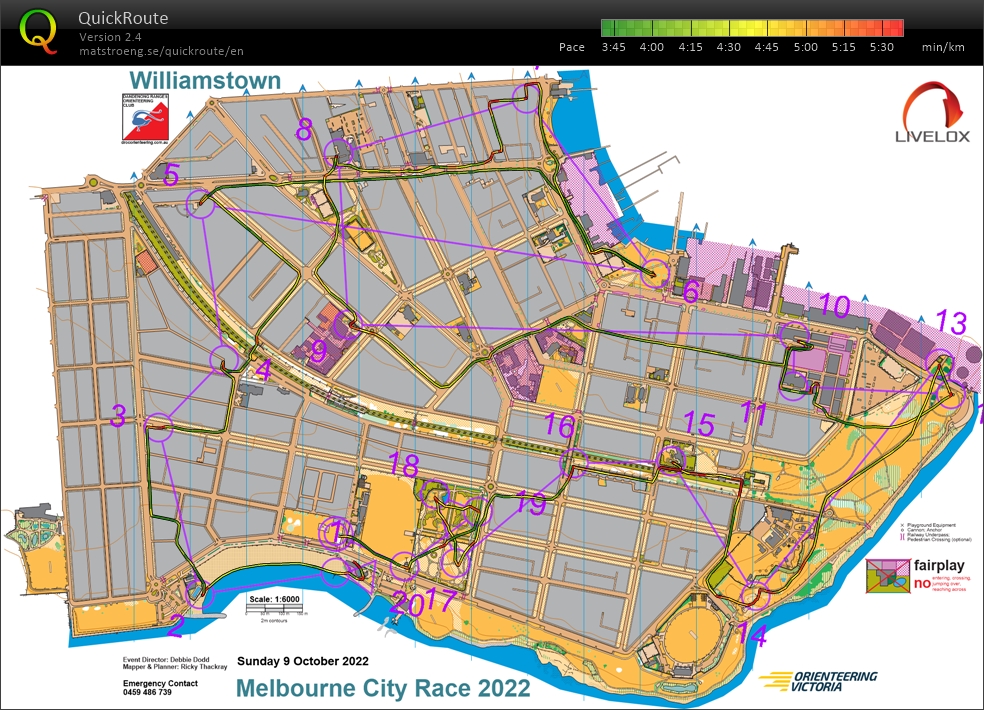 2022 Melbourne City Race 3 (2022-10-09)