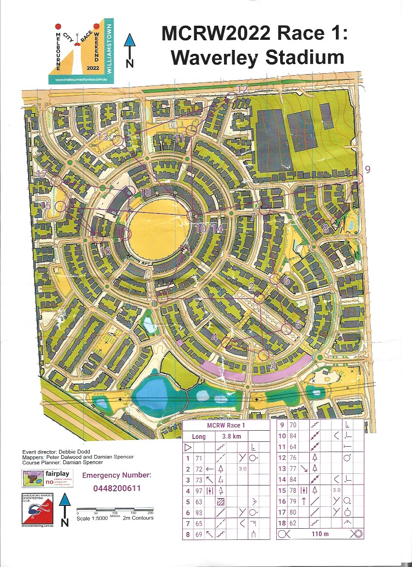 2022 Melbourne City Race 1 (2022-10-08)