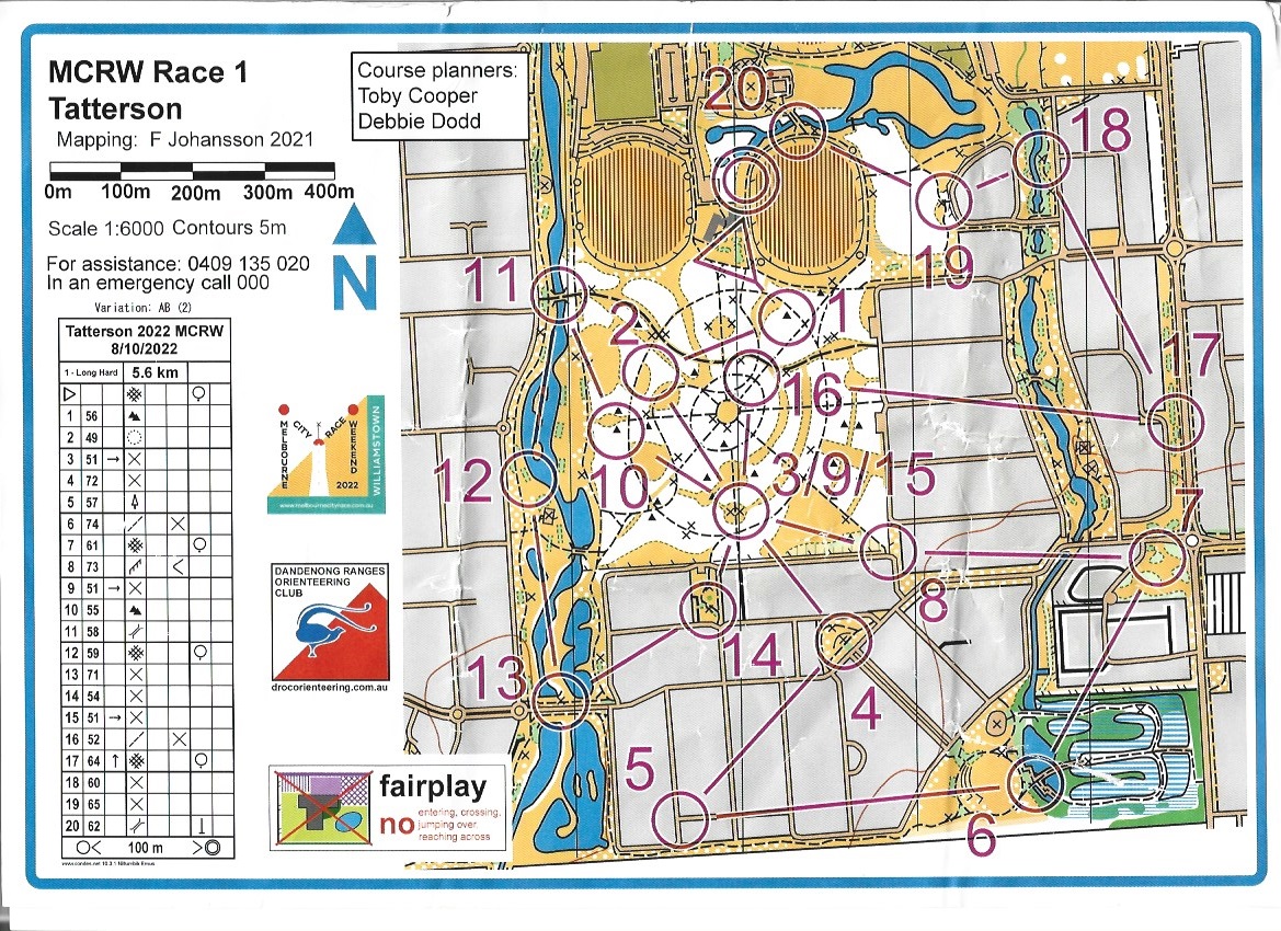 2022 Melbourne City Race 2 (08/10/2022)