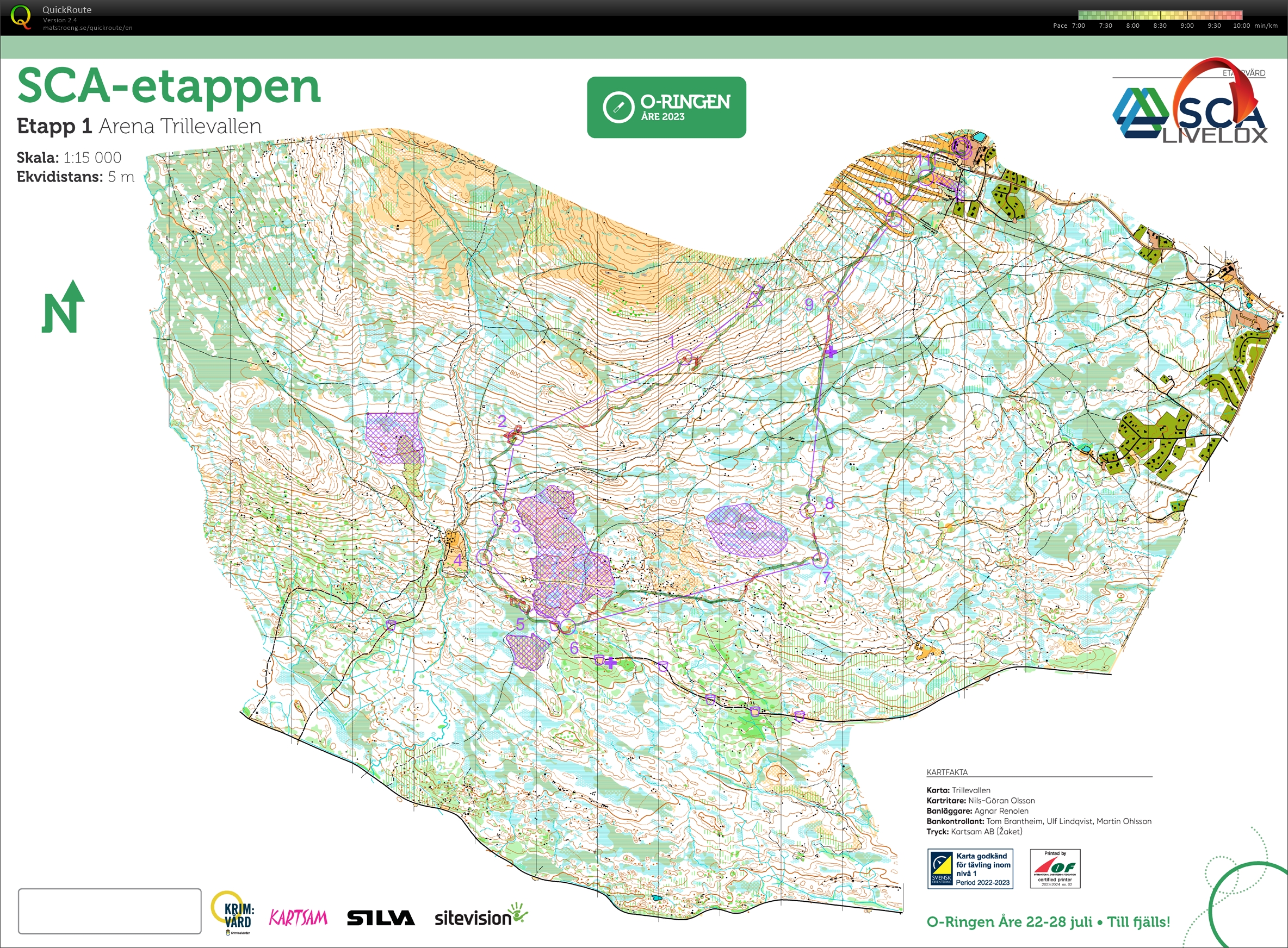O-Ringen Åre, etapp 1, lång, H45 (2023-07-23)