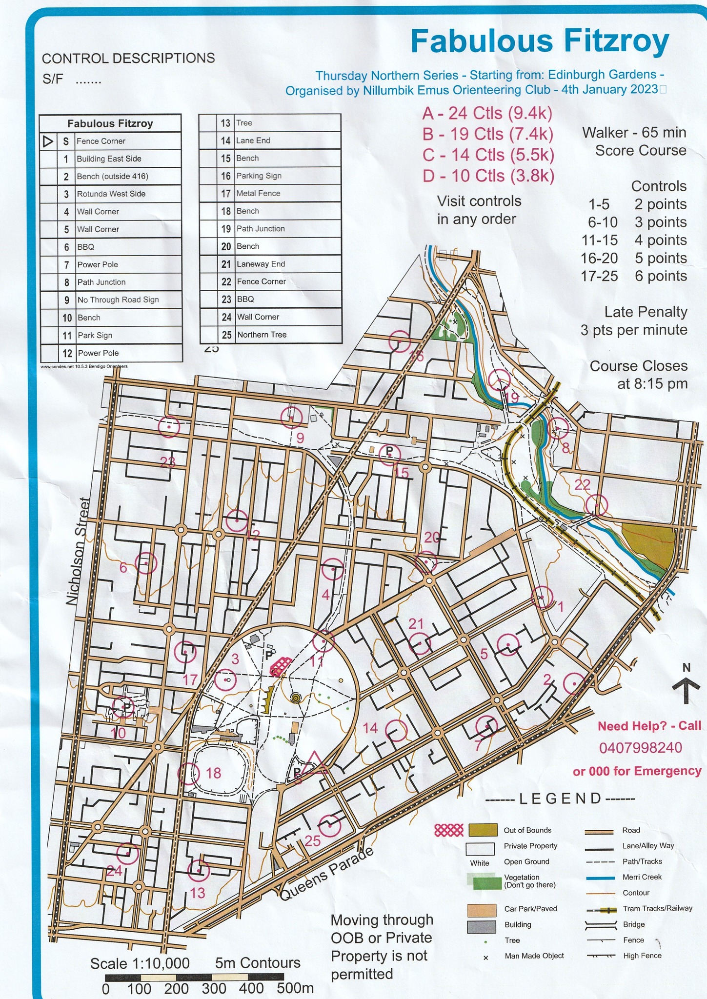 Melbourne Park Street Thursday Summer Series Event 14 (2024-01-04)