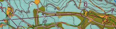2024 Oceania Sprint Relay map 1 of 2