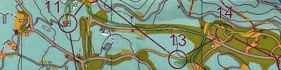 2024 Oceania Sprint Relay map 2 of 2