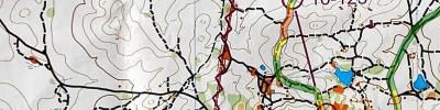 2024 Victorian MTBO Long Championship map 2 of 2