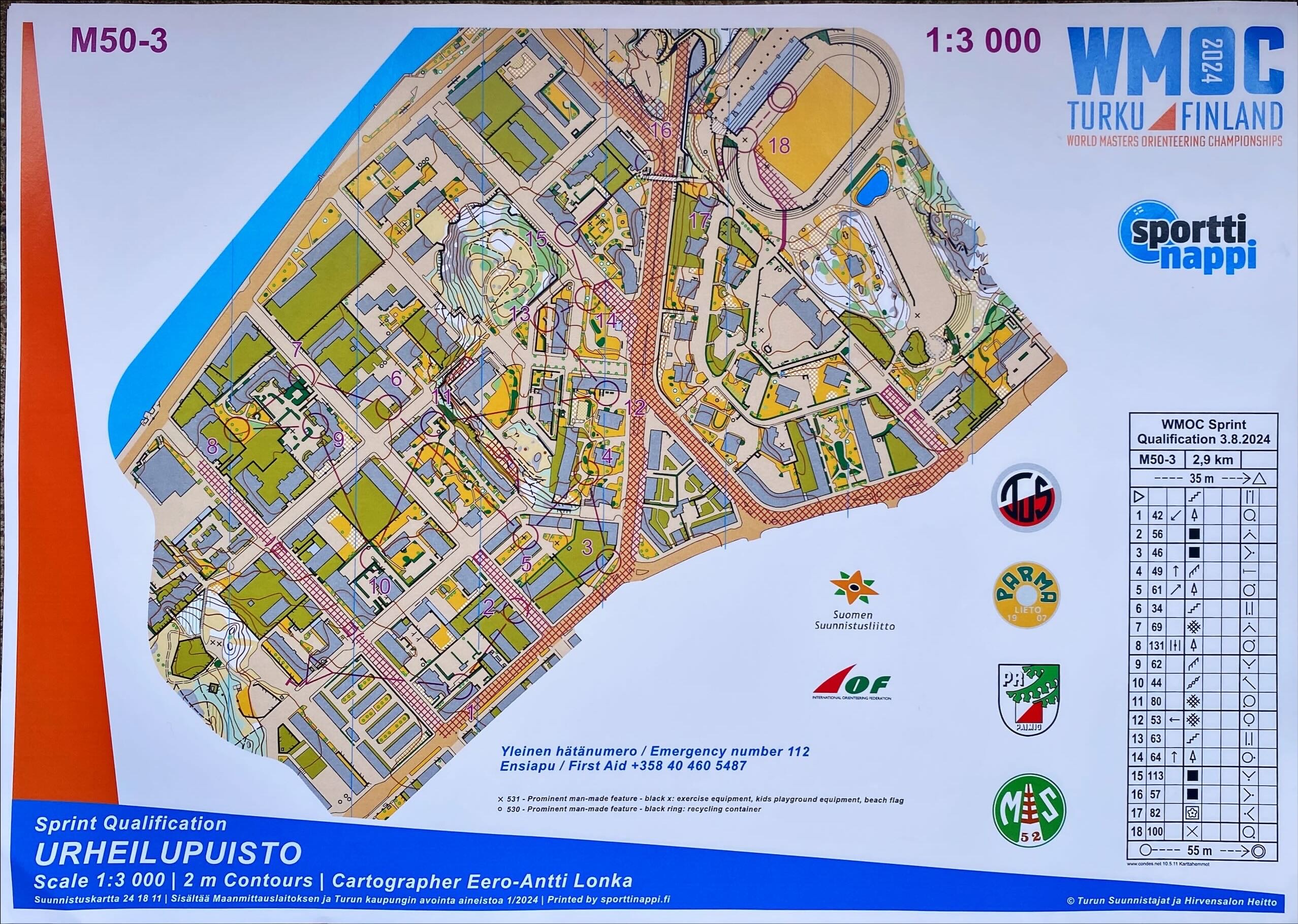 2024 WMOC Sprint Qualification (03-08-2024)