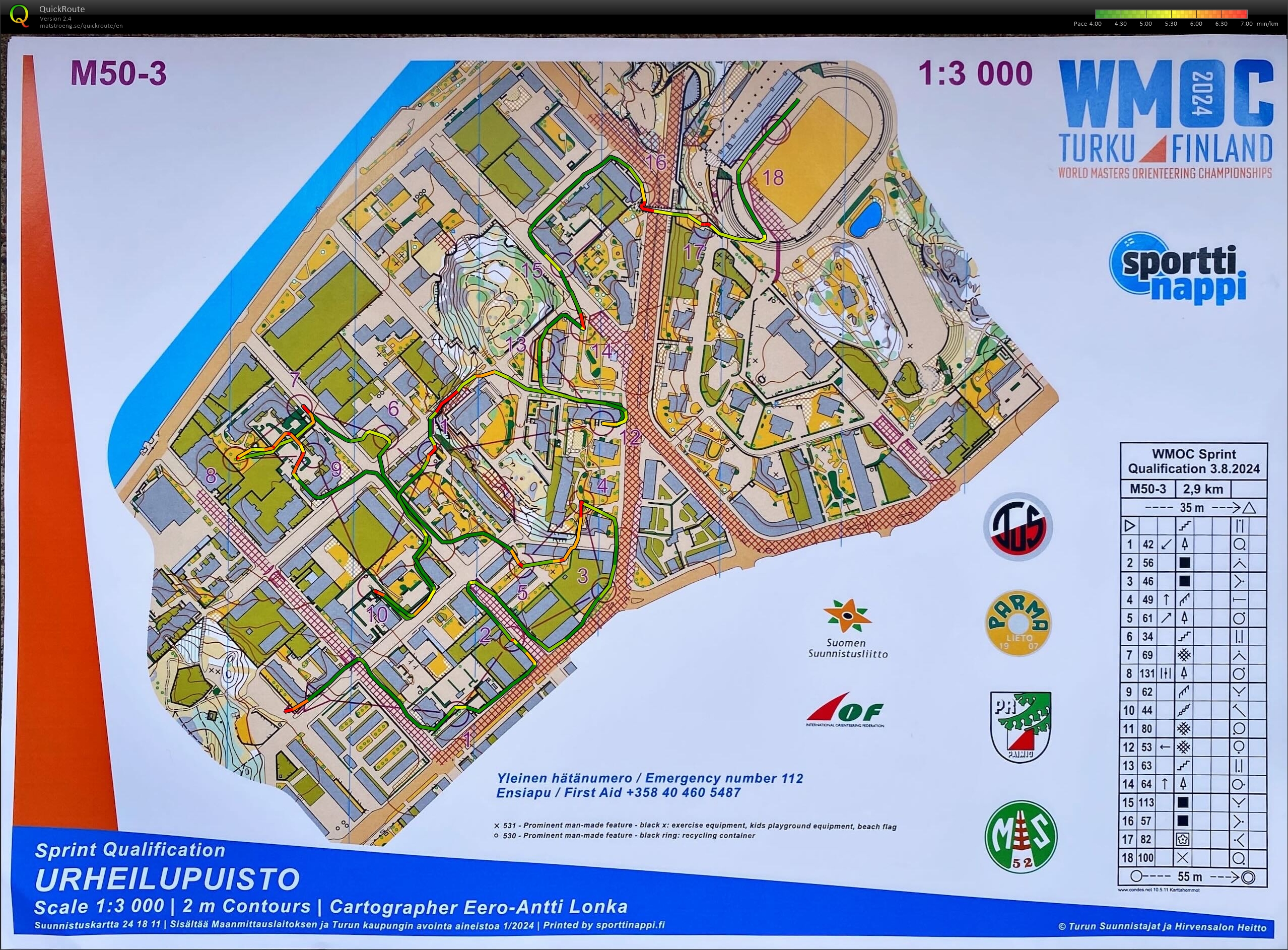 2024 WMOC Sprint Qualification (03-08-2024)