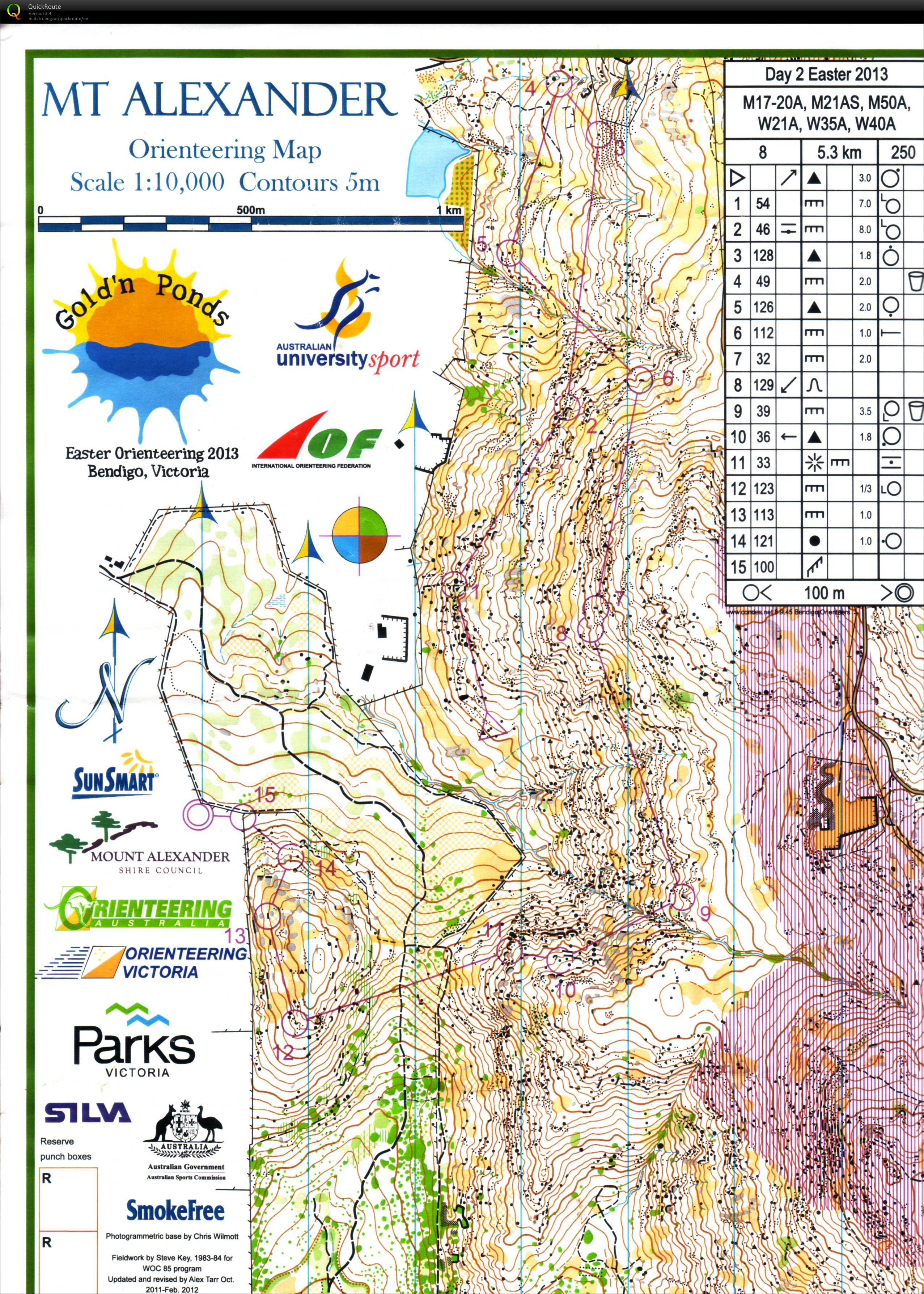 Easter Orienteering Carnival - Day 2 (2013-03-31)