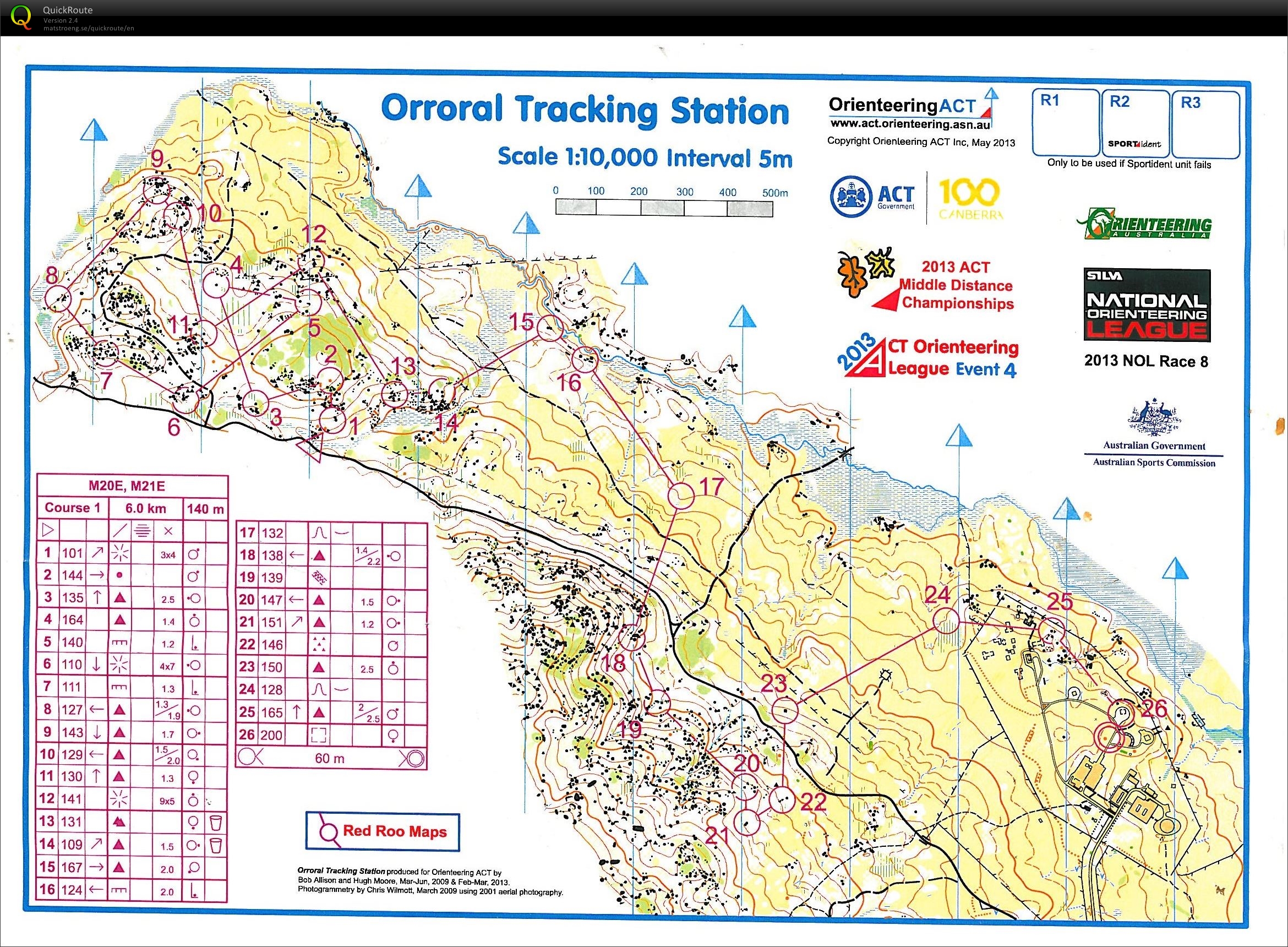 WOC trials Middle (04.05.2013)