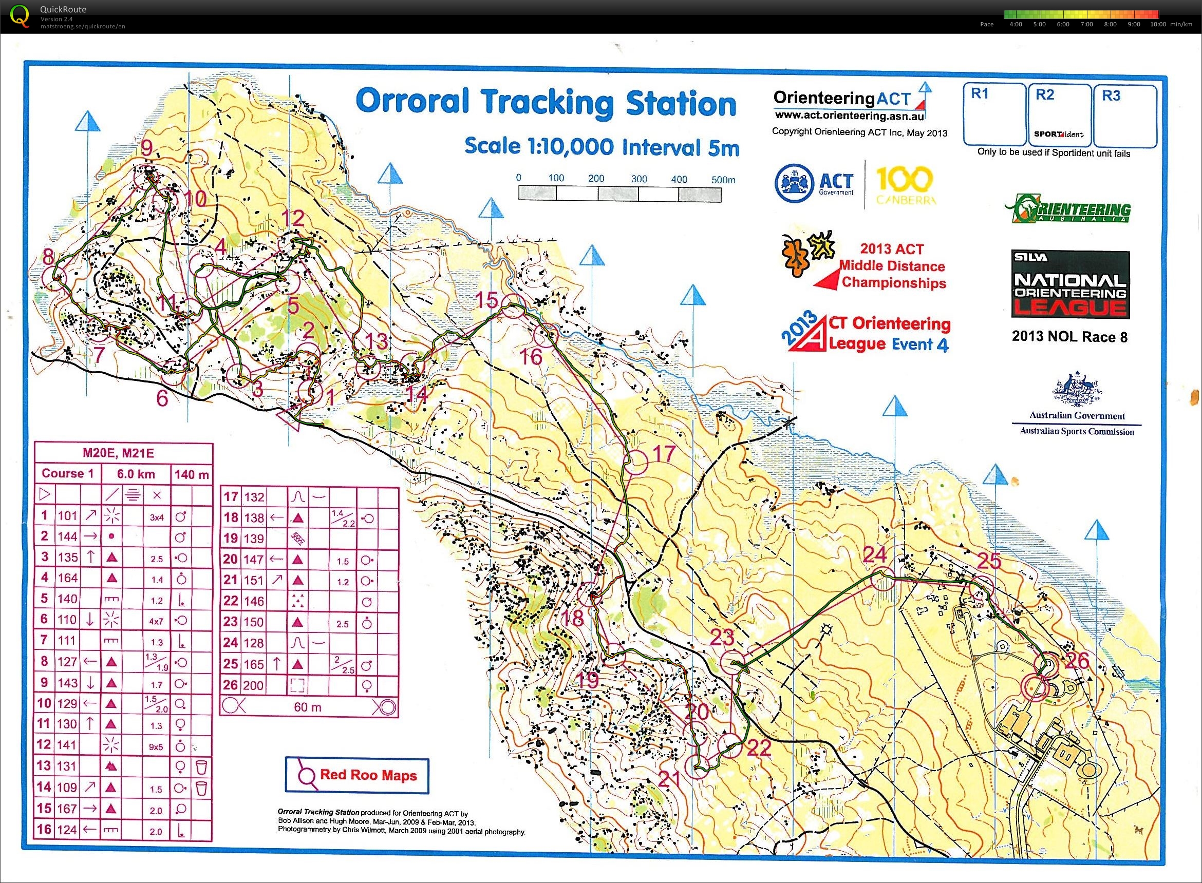 WOC trials Middle (04.05.2013)
