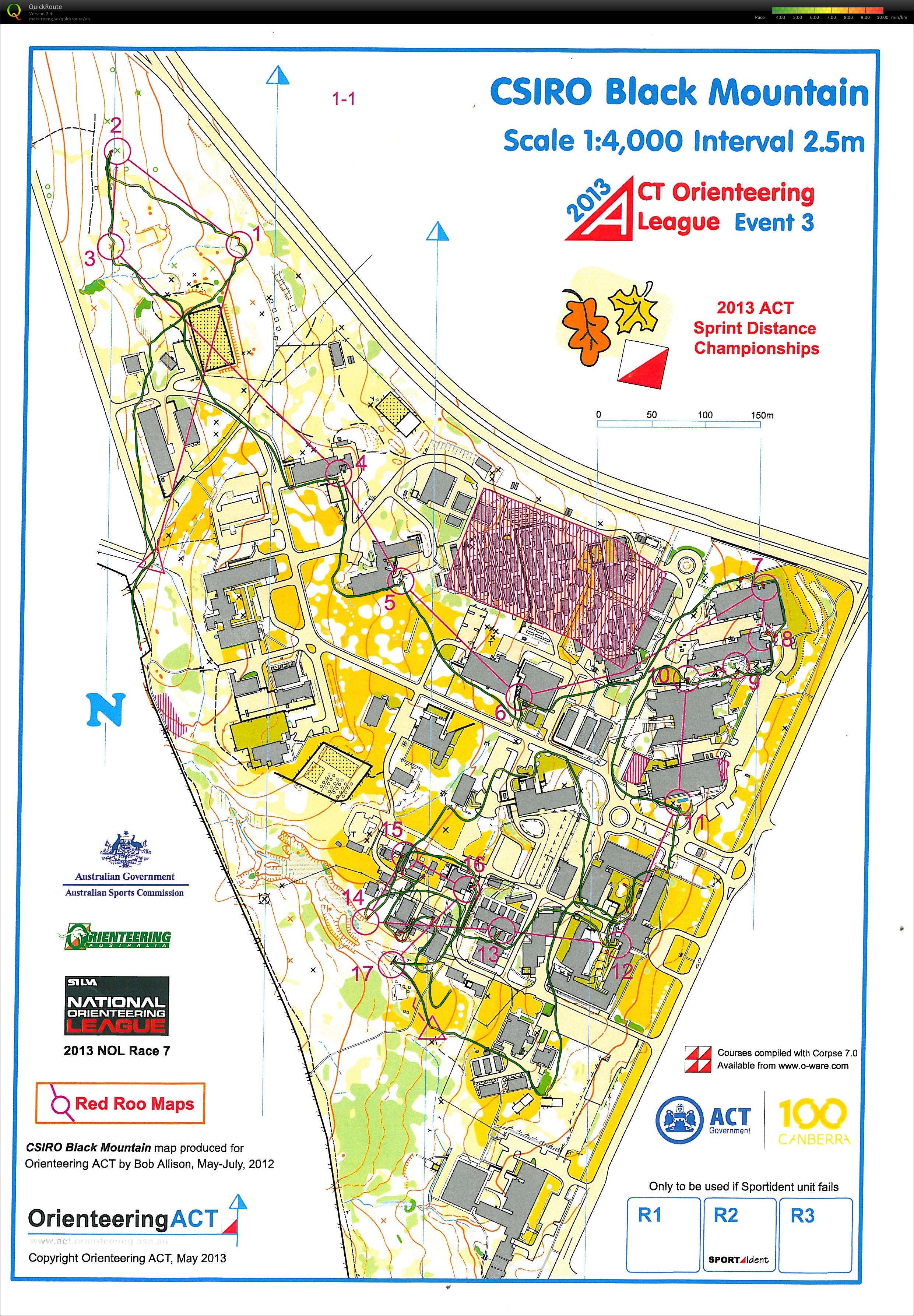 WOC Trials Sprint (04/05/2013)