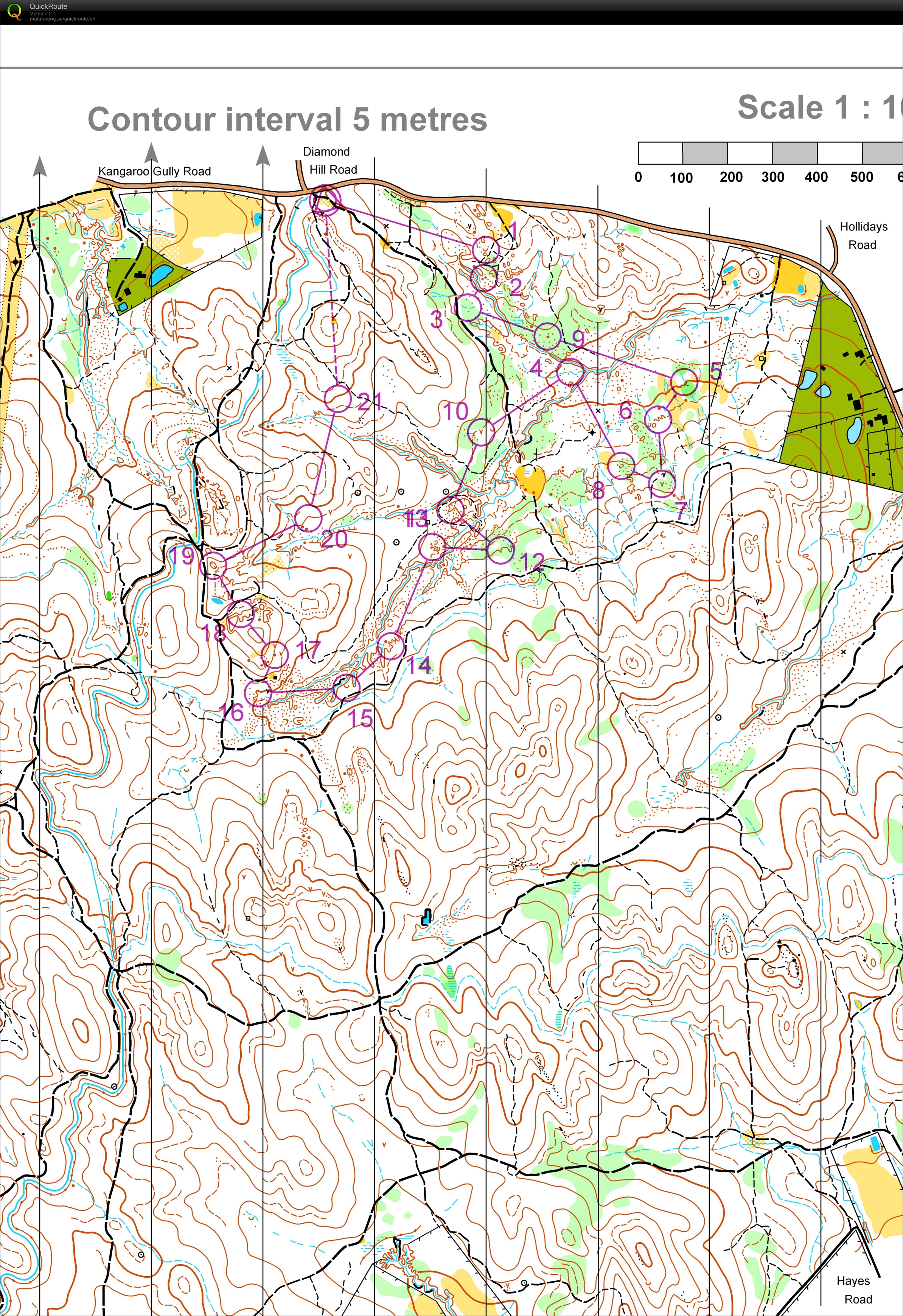 Remember how to navigate night training. (2013-05-28)