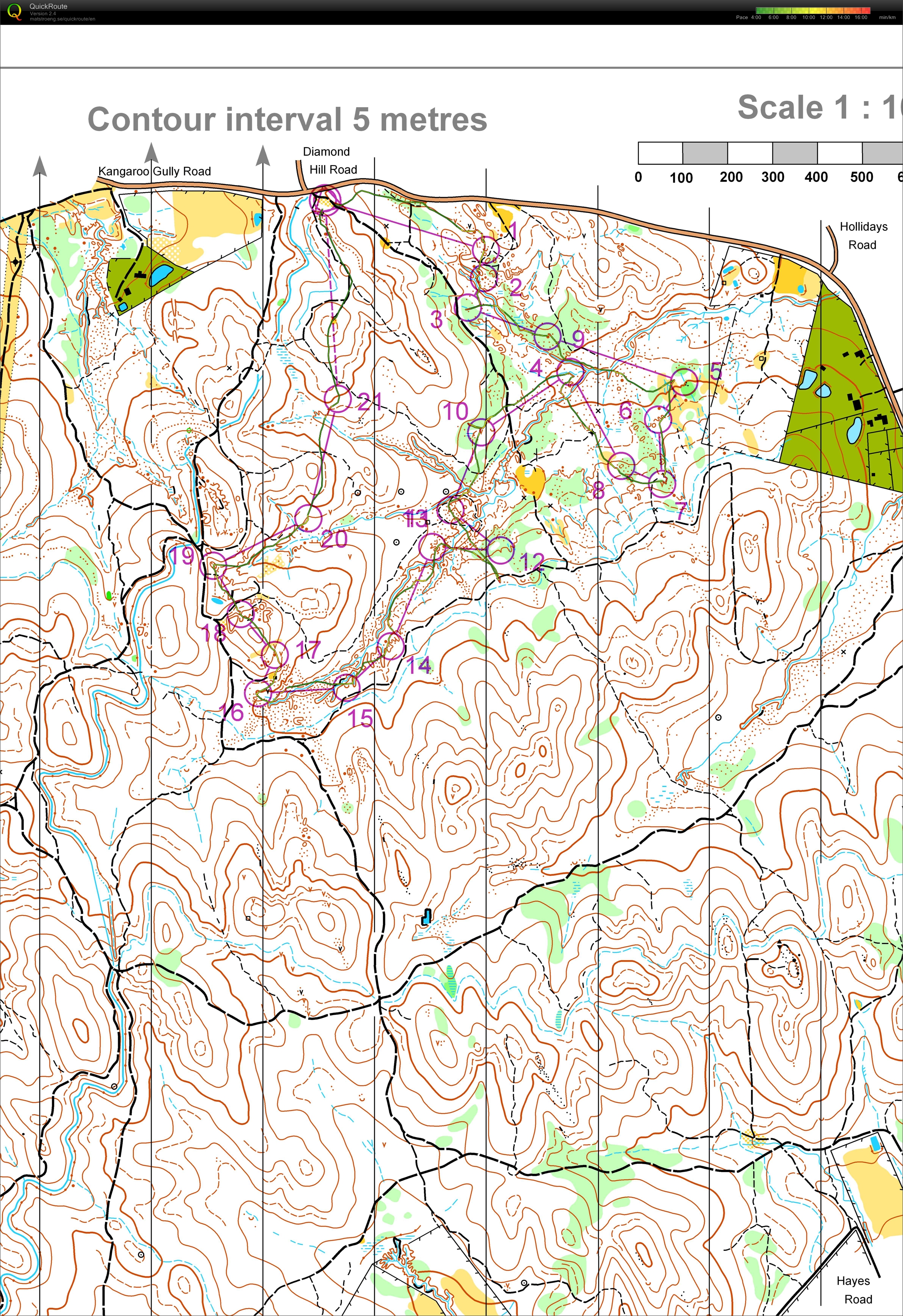 Remember how to navigate night training. (2013-05-28)