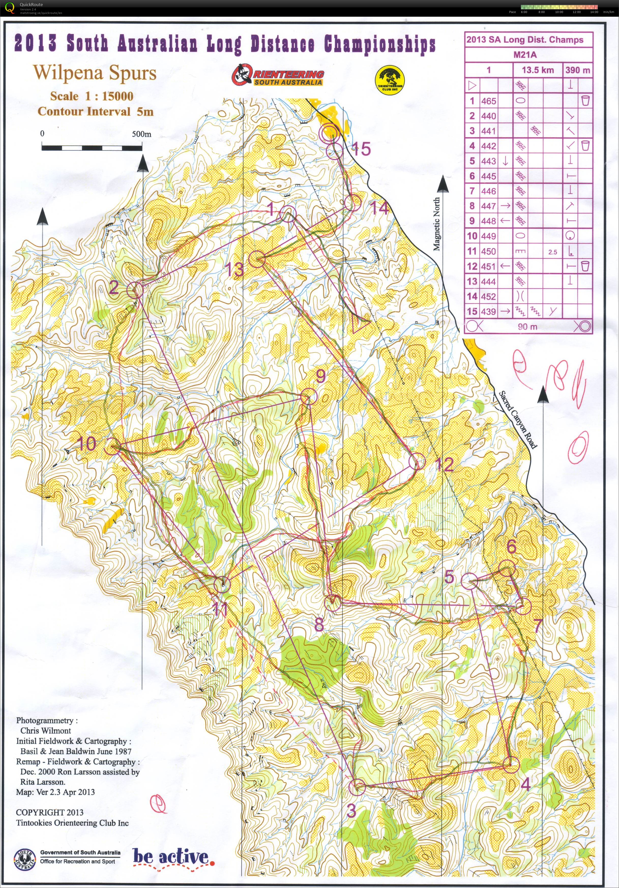2013 SA Long Distance Championships (09/06/2013)