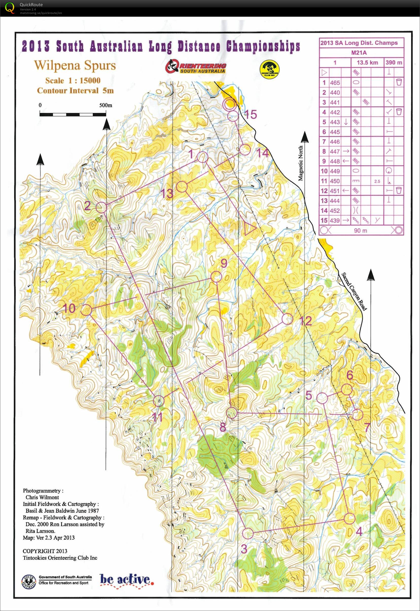 2013 South Australian Championships (09/06/2013)