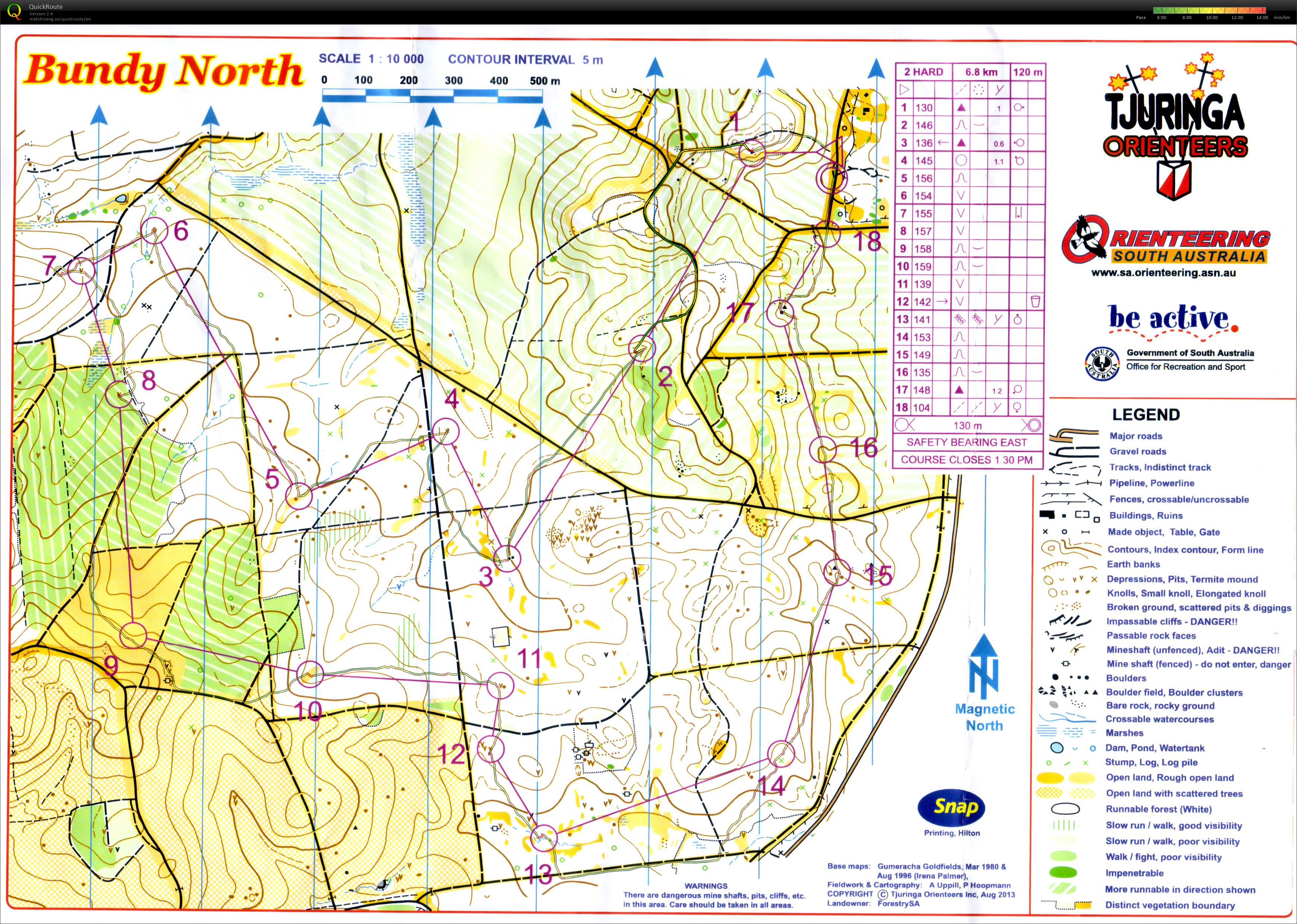 Minor Event - Bundy North (04/08/2013)