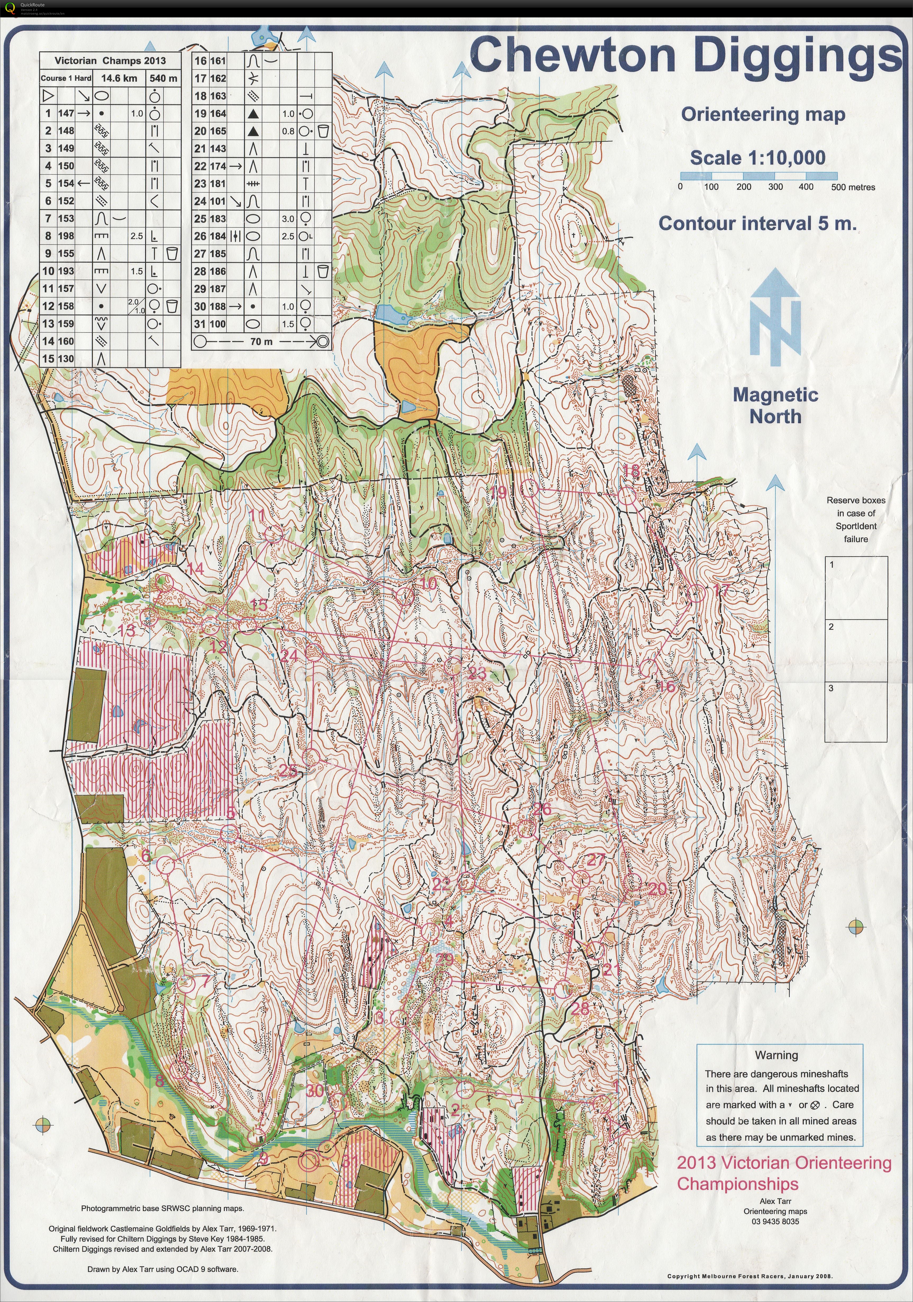 Victorian Orienteering Championships (2013-09-01)