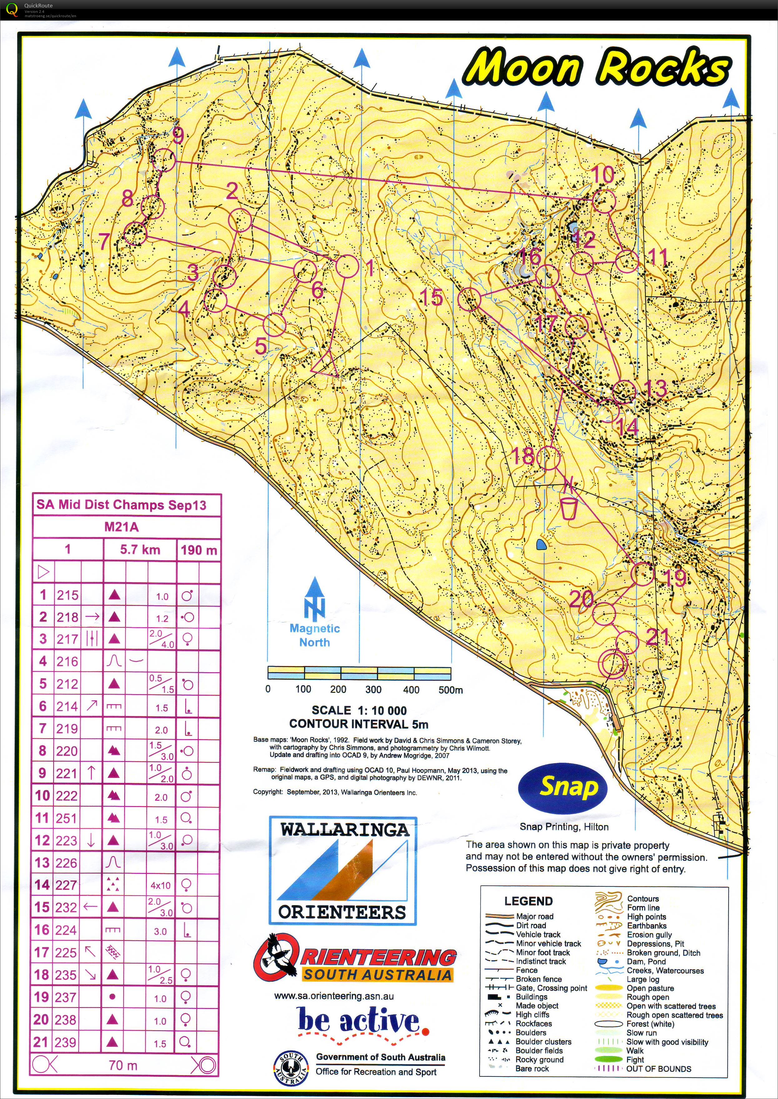 2013 SA Middle Distance Championships (22.09.2013)