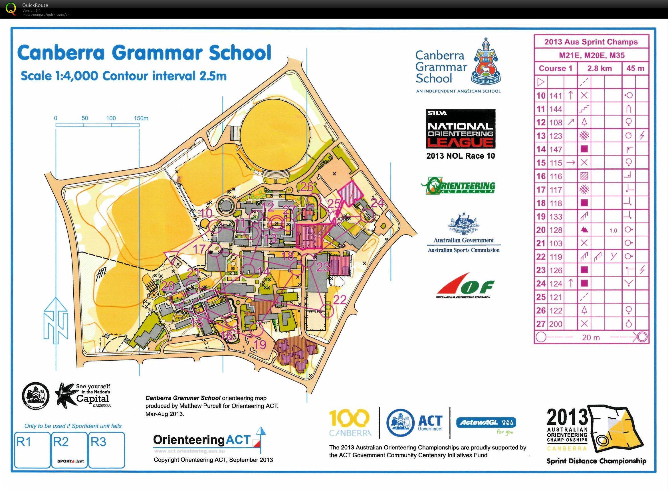 2013 Australian Championships (map 2 of 2) (28-09-2013)