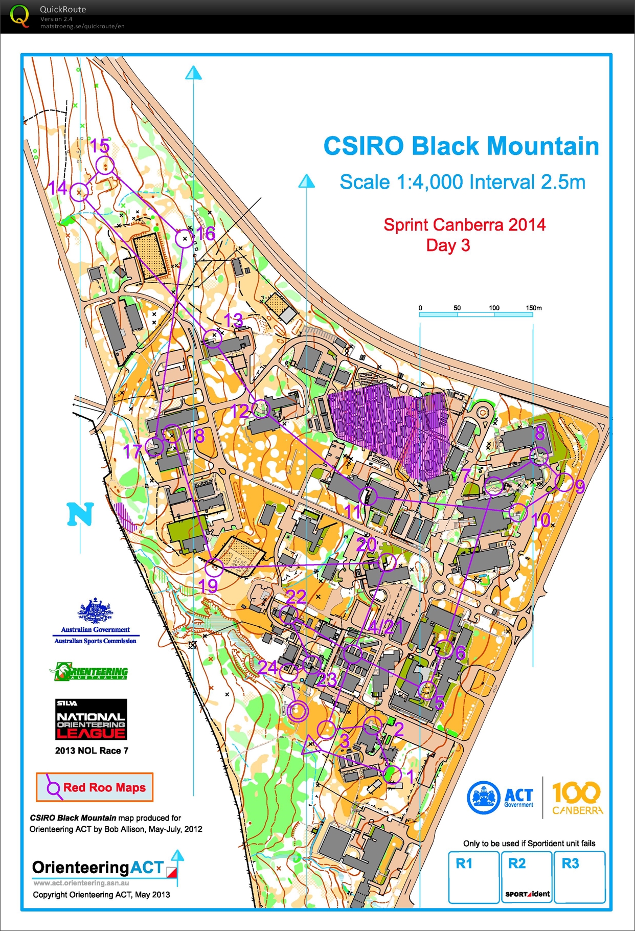 Sprint Canberra - Race 3 (2014-01-25)