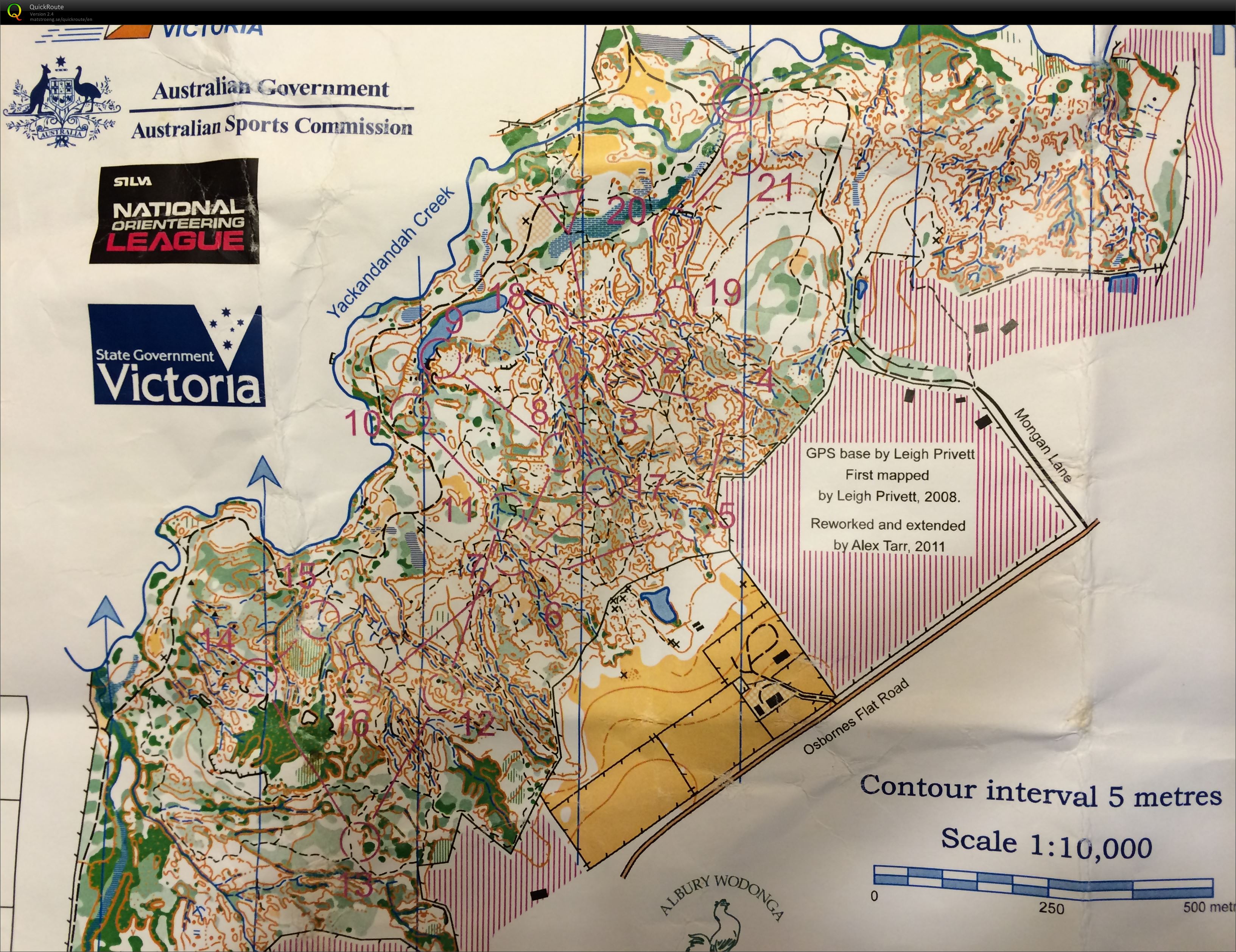 National Orienteering League Race 4 (22/03/2014)