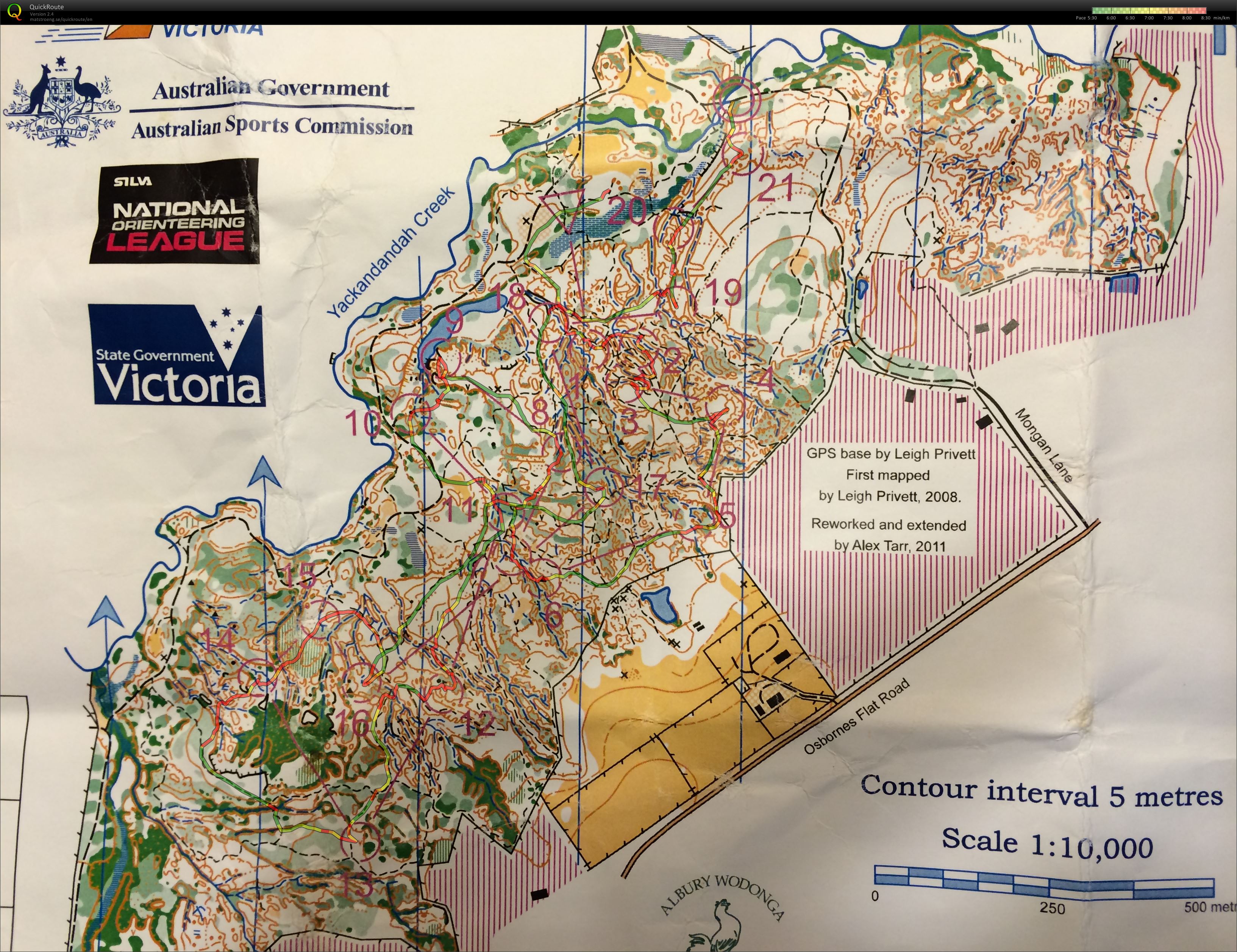 National Orienteering League Race 4 (22/03/2014)