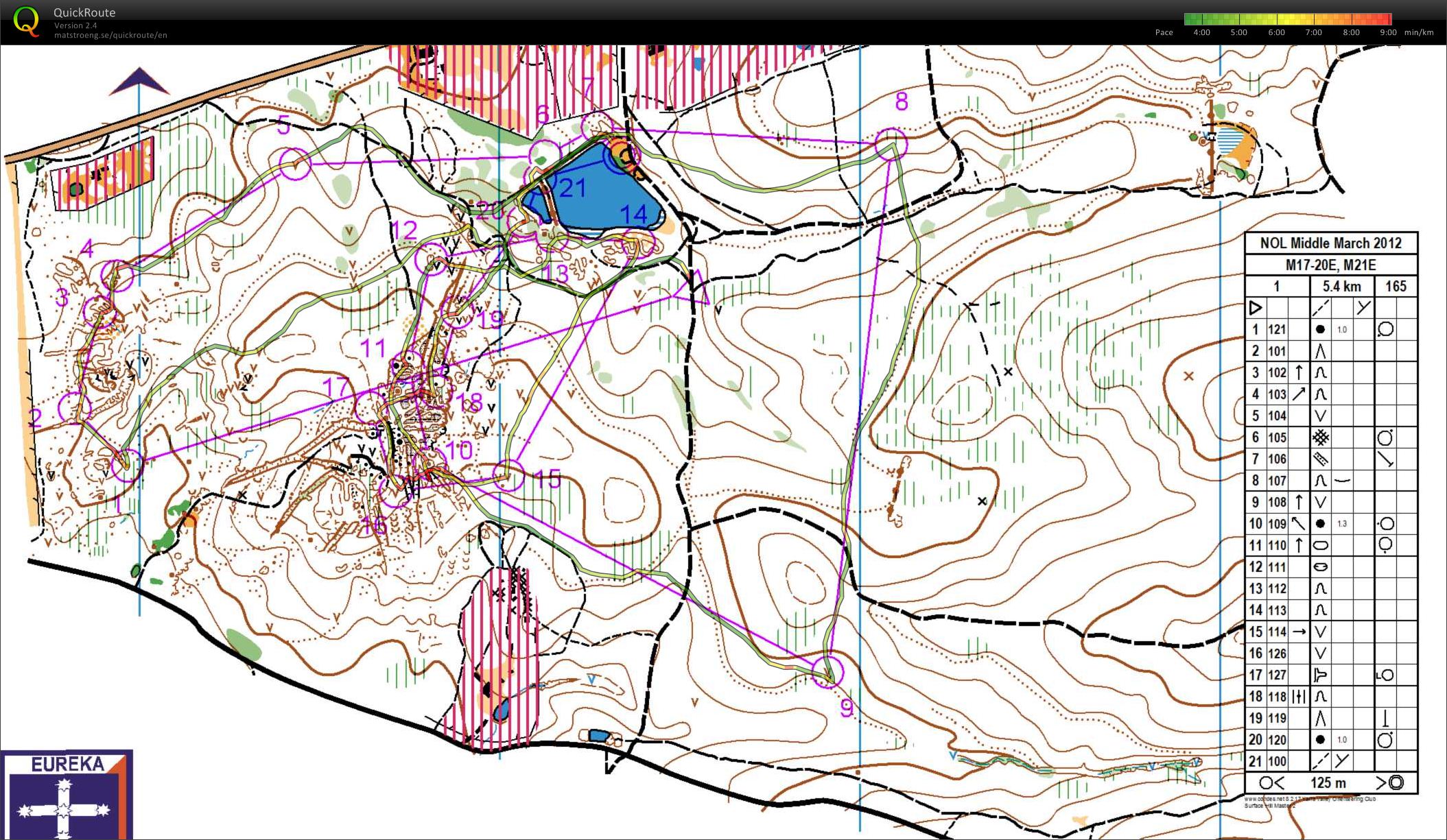 National Orienteering League #2 (2012-03-10)
