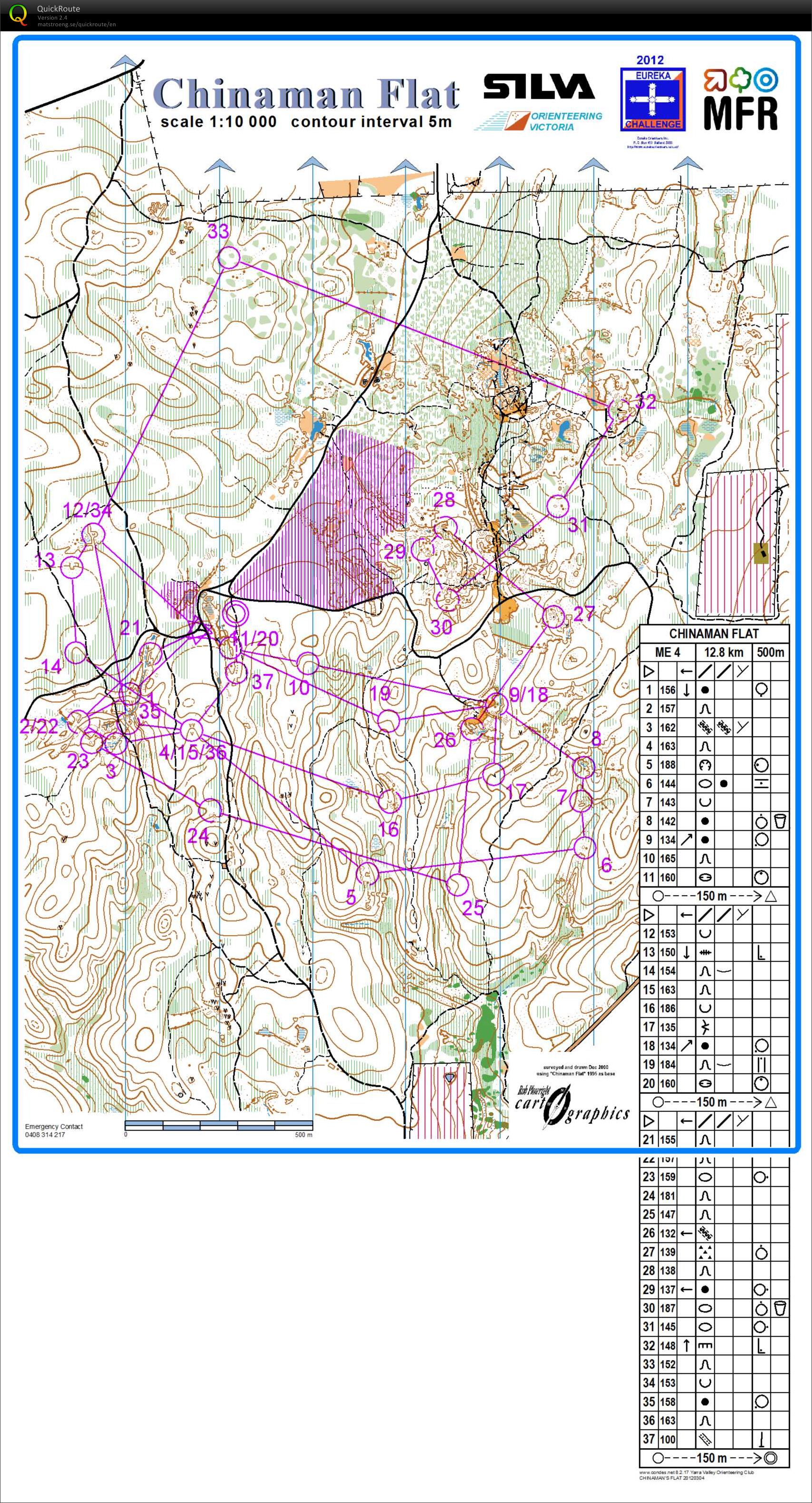 National Orienteering League #3 (2012-03-11)