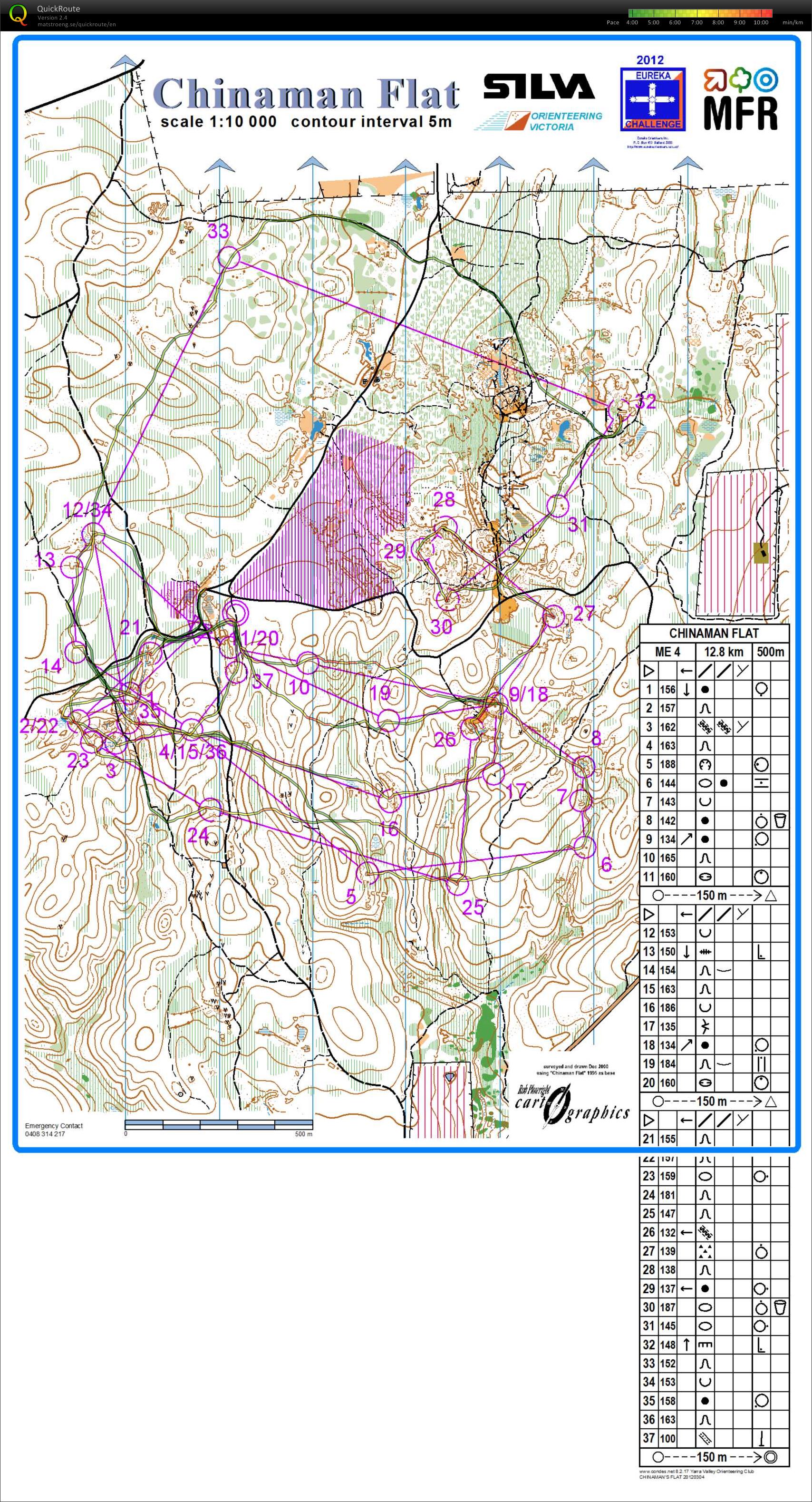 National Orienteering League #3 (2012-03-11)