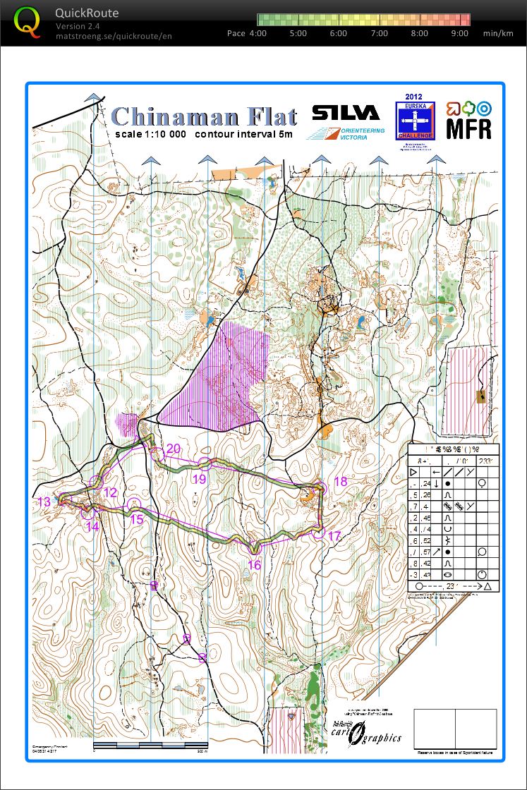 2012 SILVA NOL Race 3- Eureka Challenge Map 2 (2012-03-11)